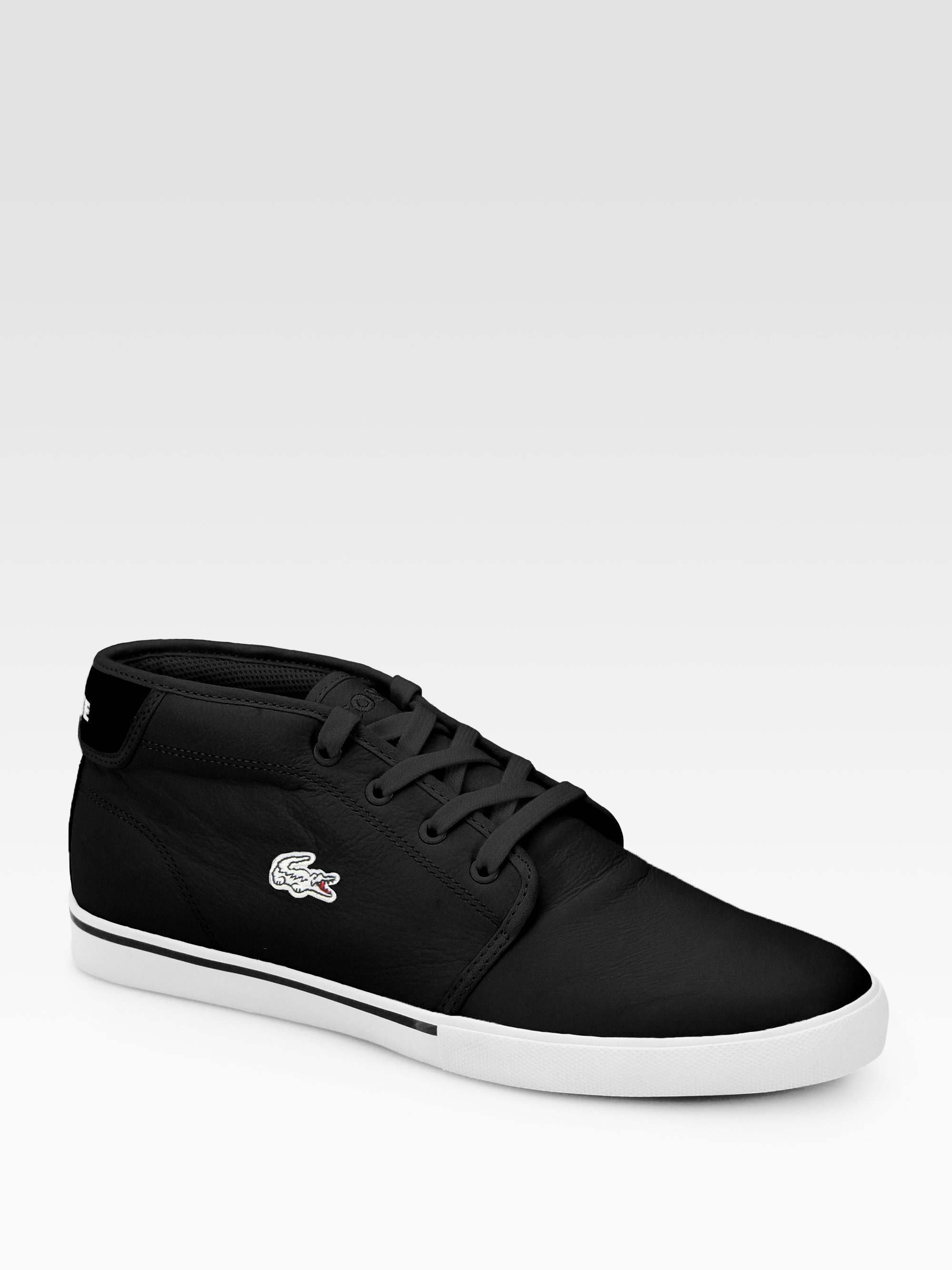 lacoste low top trainers