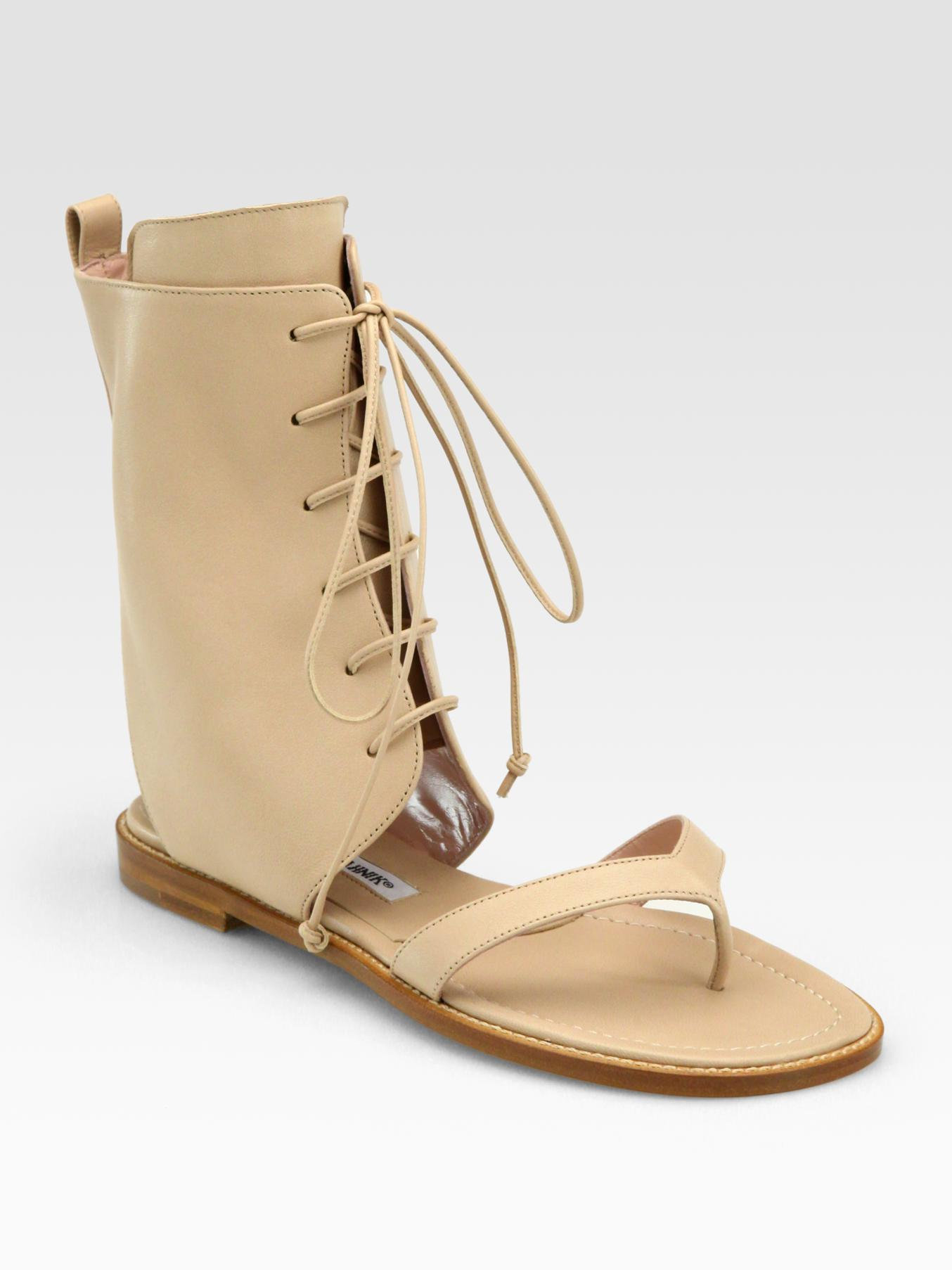 manolo blahnik ankle boot
