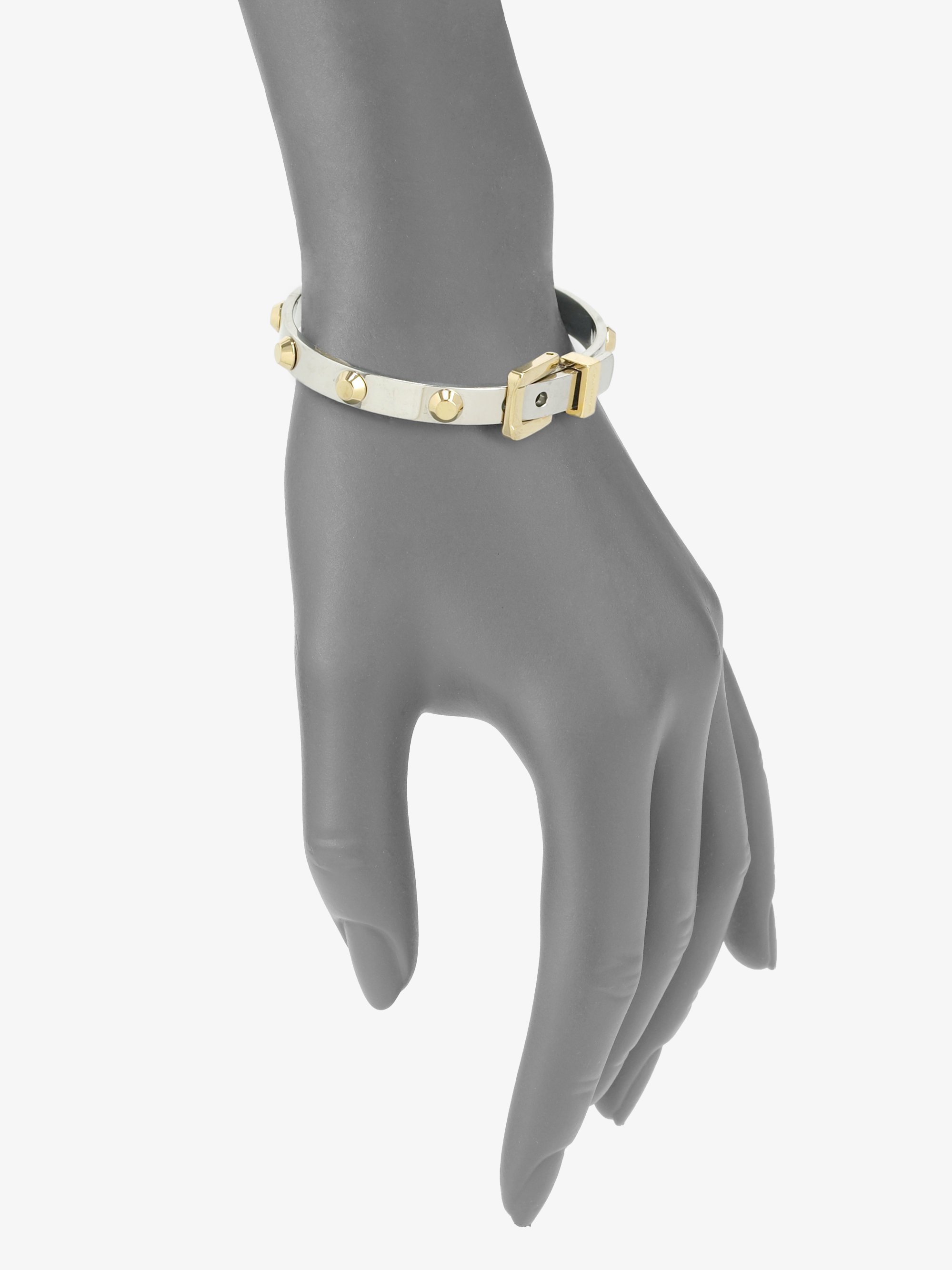Michael Kors GoldTone Belt Buckle Ring Adorable Size 6  eBay