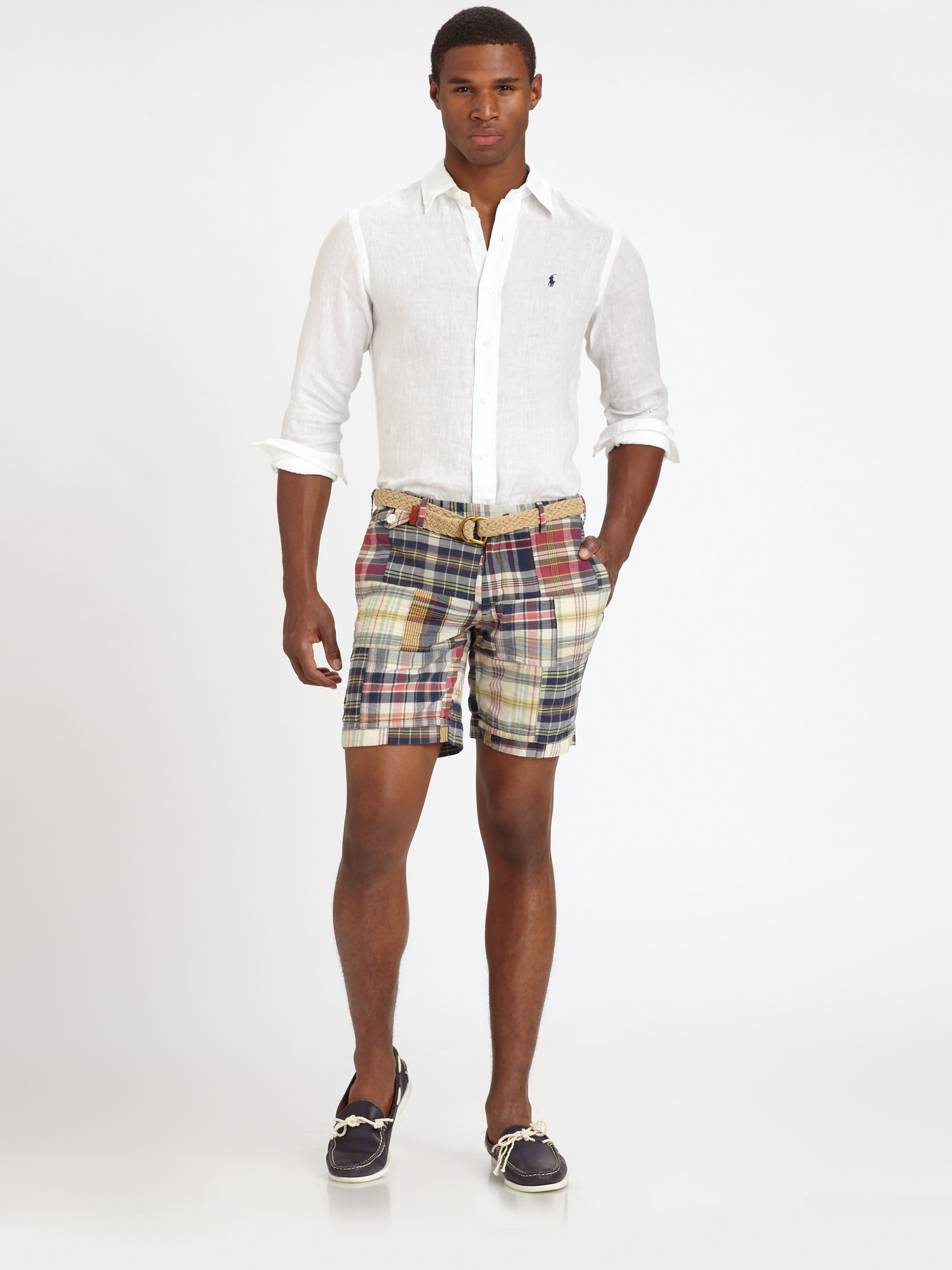 Polo Ralph Lauren Madras Shorts for Men | Lyst
