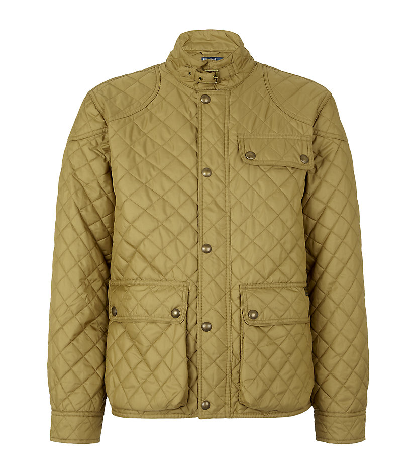 Polo Ralph Lauren Caldwell Quilted Jacket in Sage (Natural) for Men - Lyst