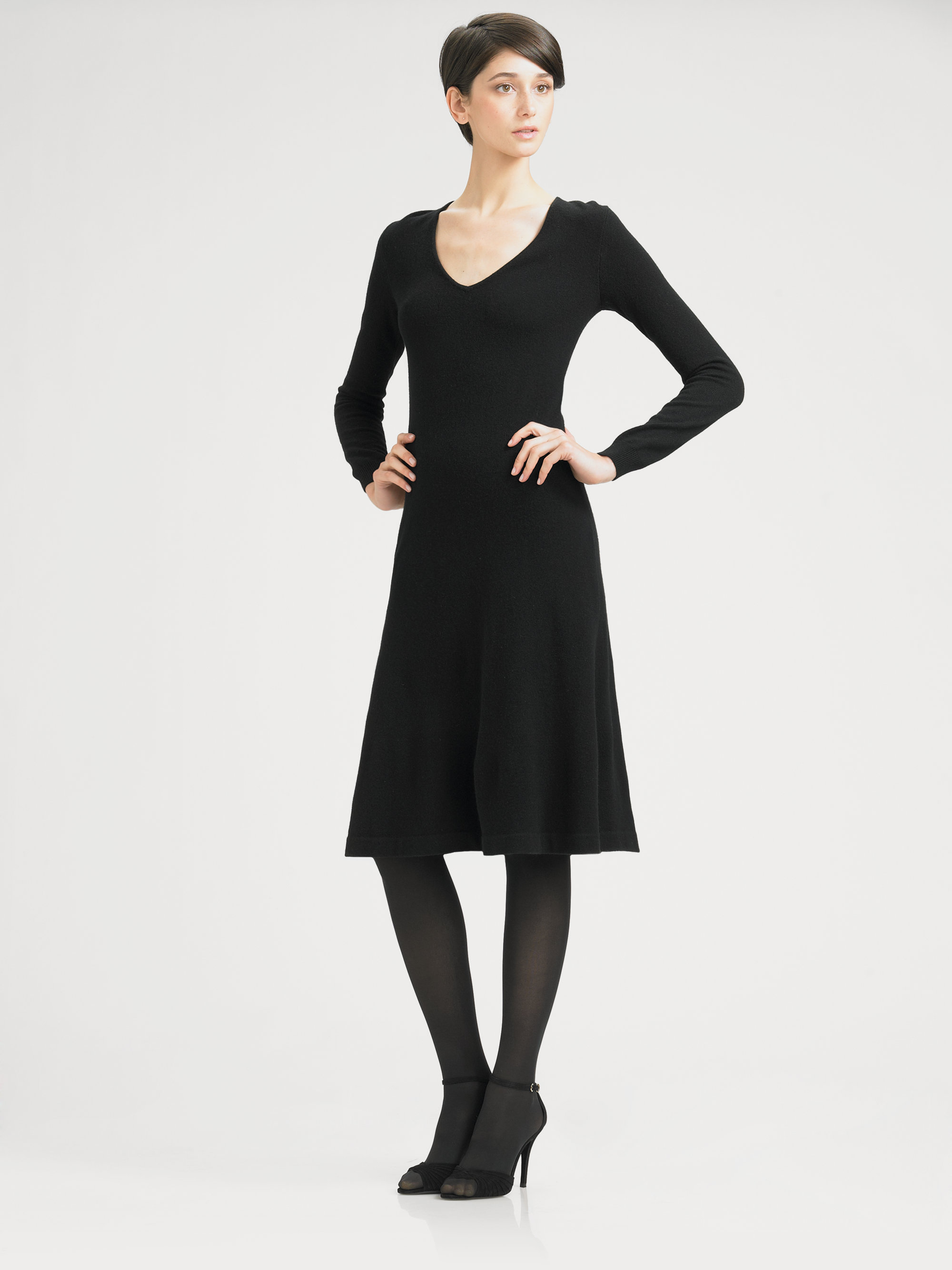 ralph lauren cashmere dress