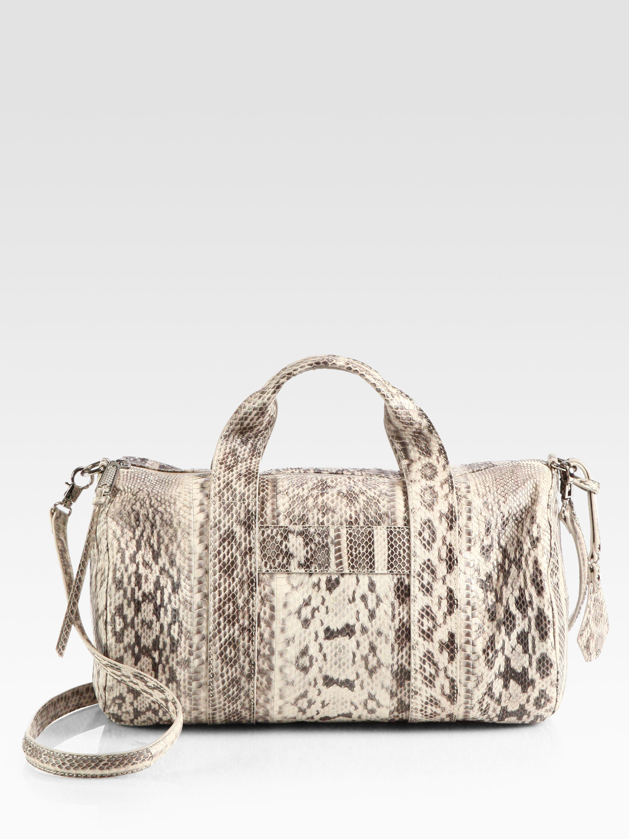 rebecca minkoff snakeskin bag