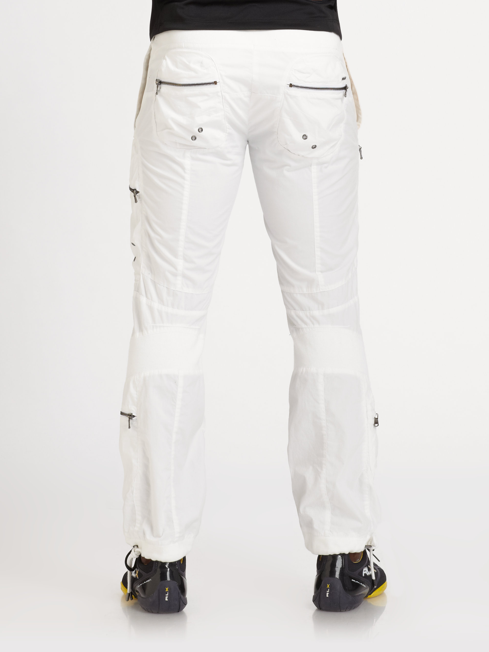 RLX Ralph Lauren Space Cargo Pants in White for Men | Lyst