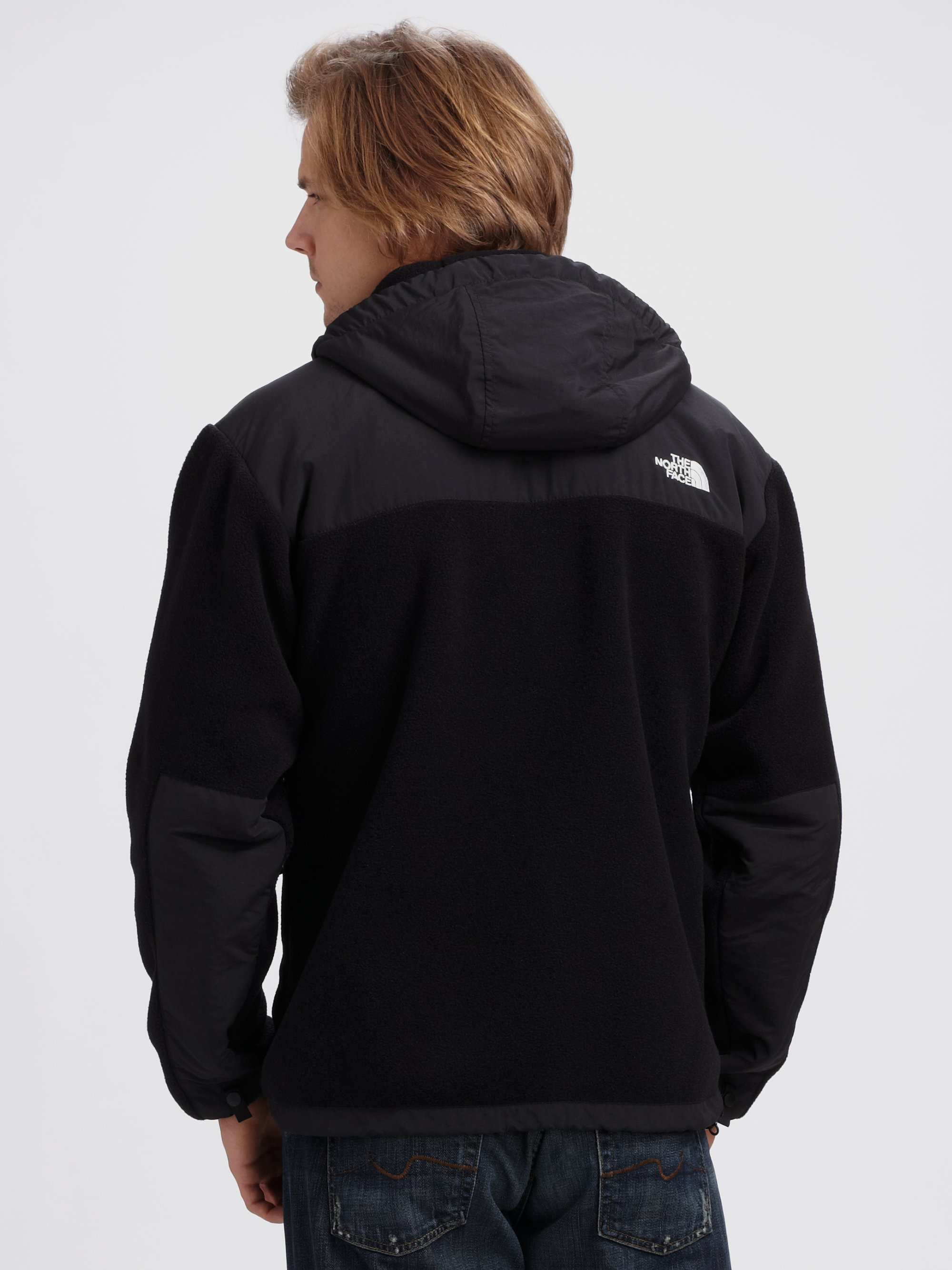 The North Face Hooded Fleece Jacket in Black for Men - Lyst