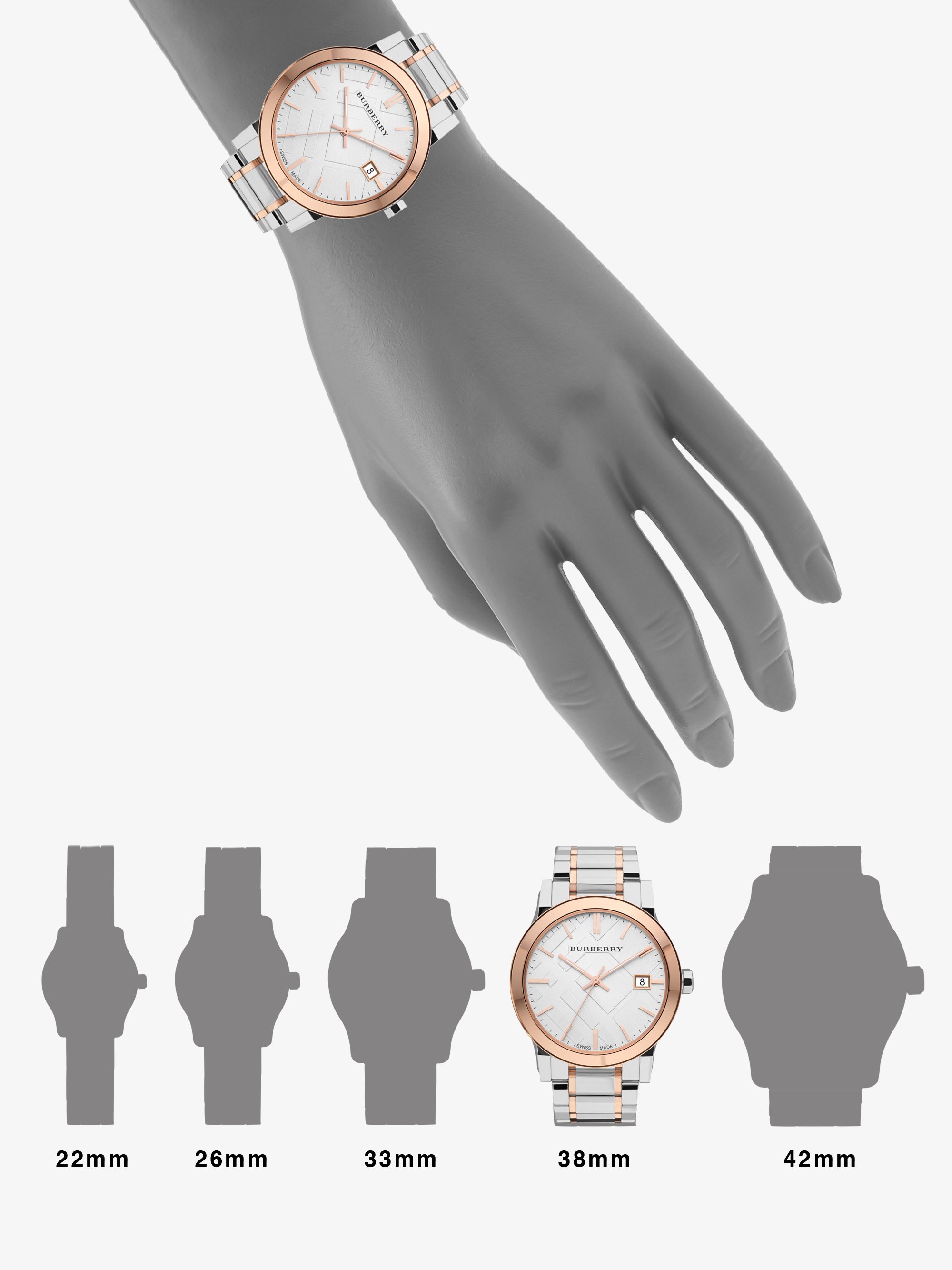 burberry 38mm watch