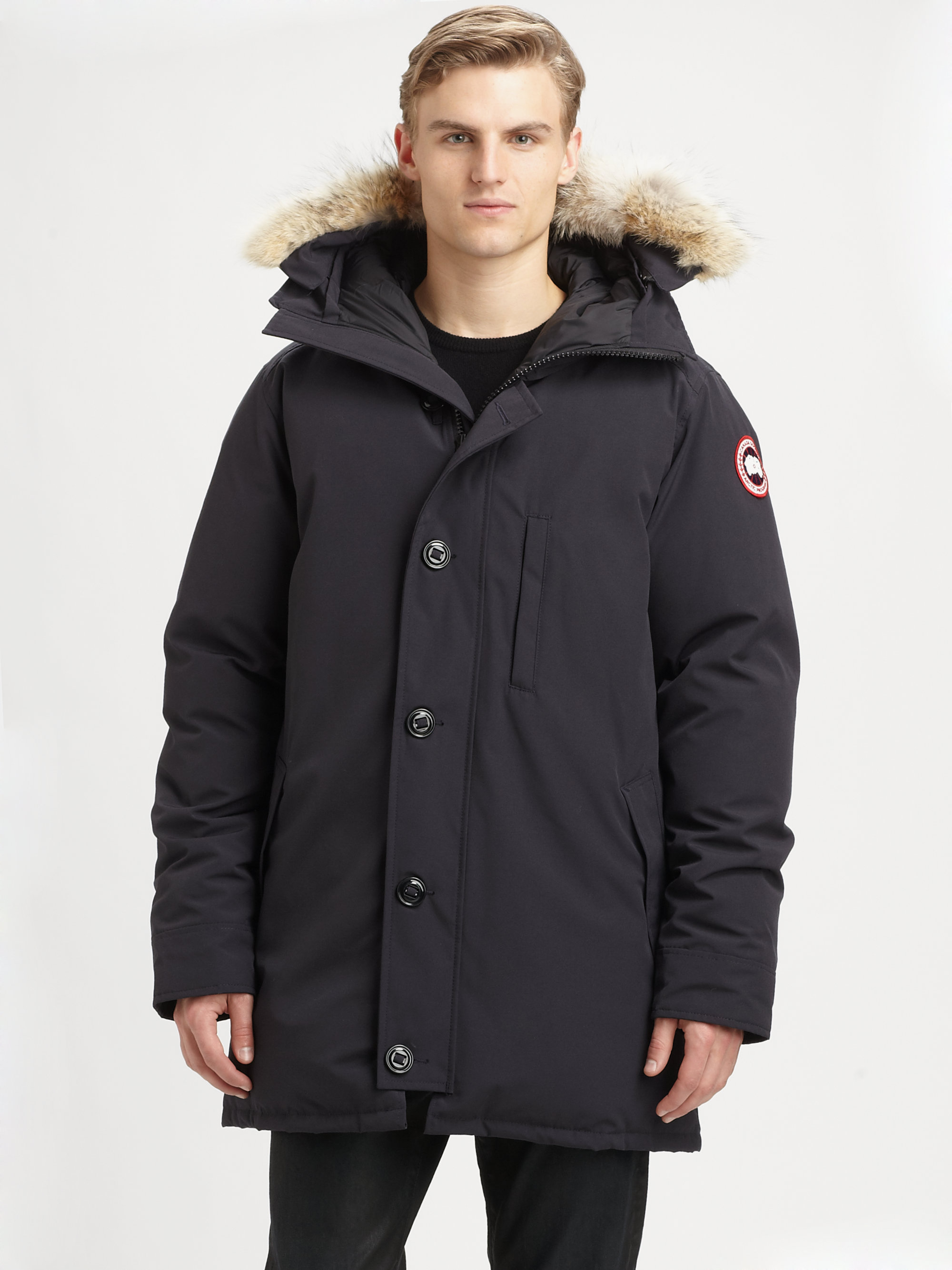 Canada goose Chateau Parka in Blue for Men | Lyst
