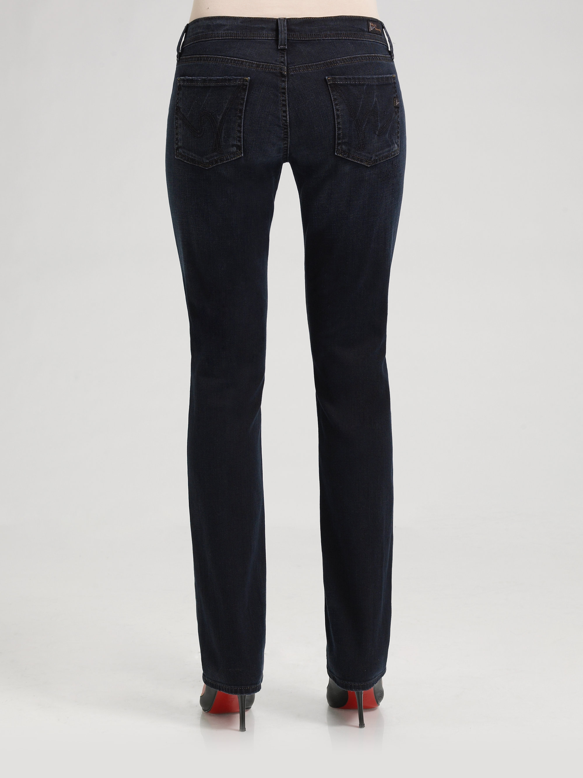 citizens of humanity ava low rise straight leg