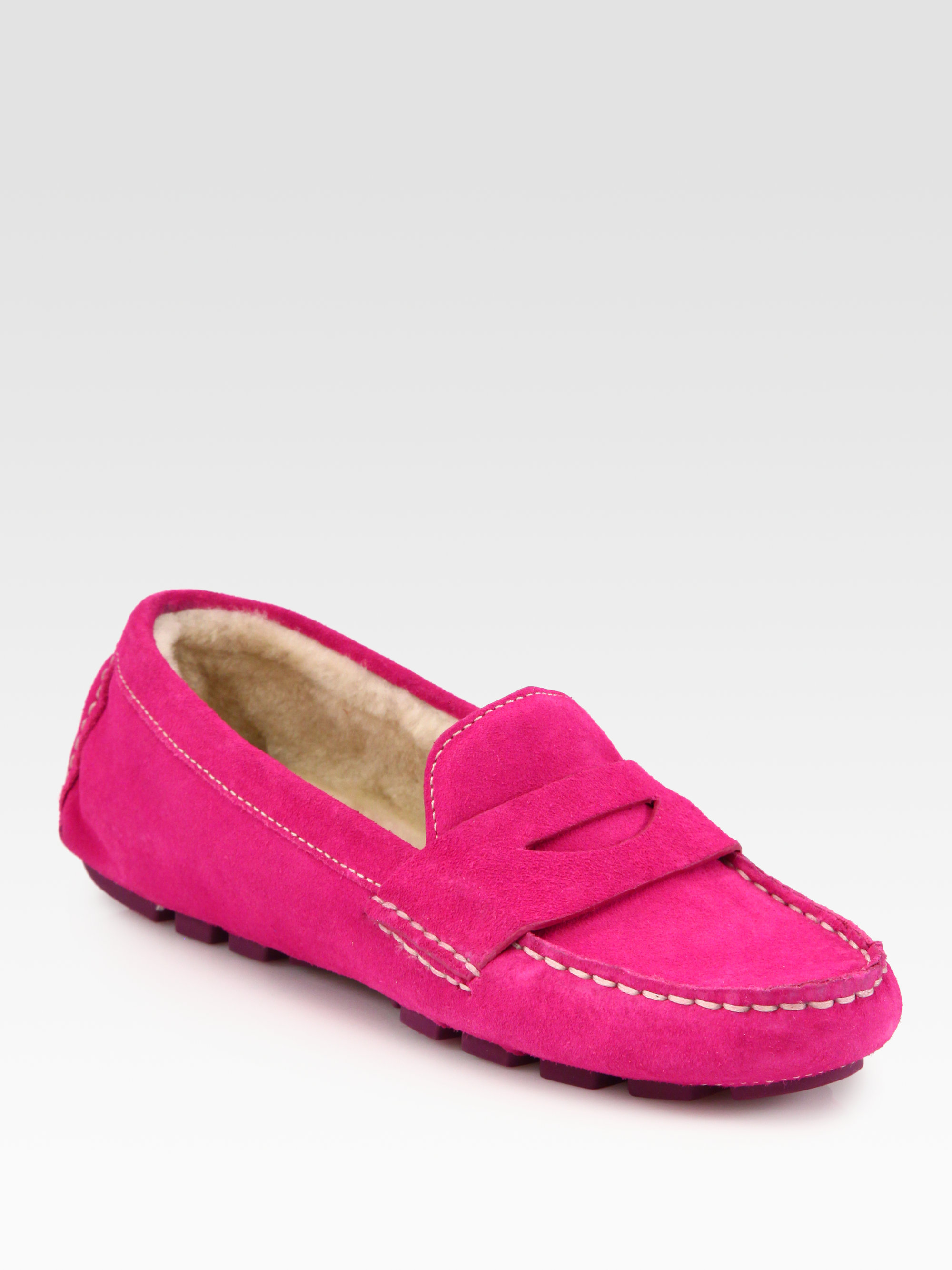 womens suede drivers