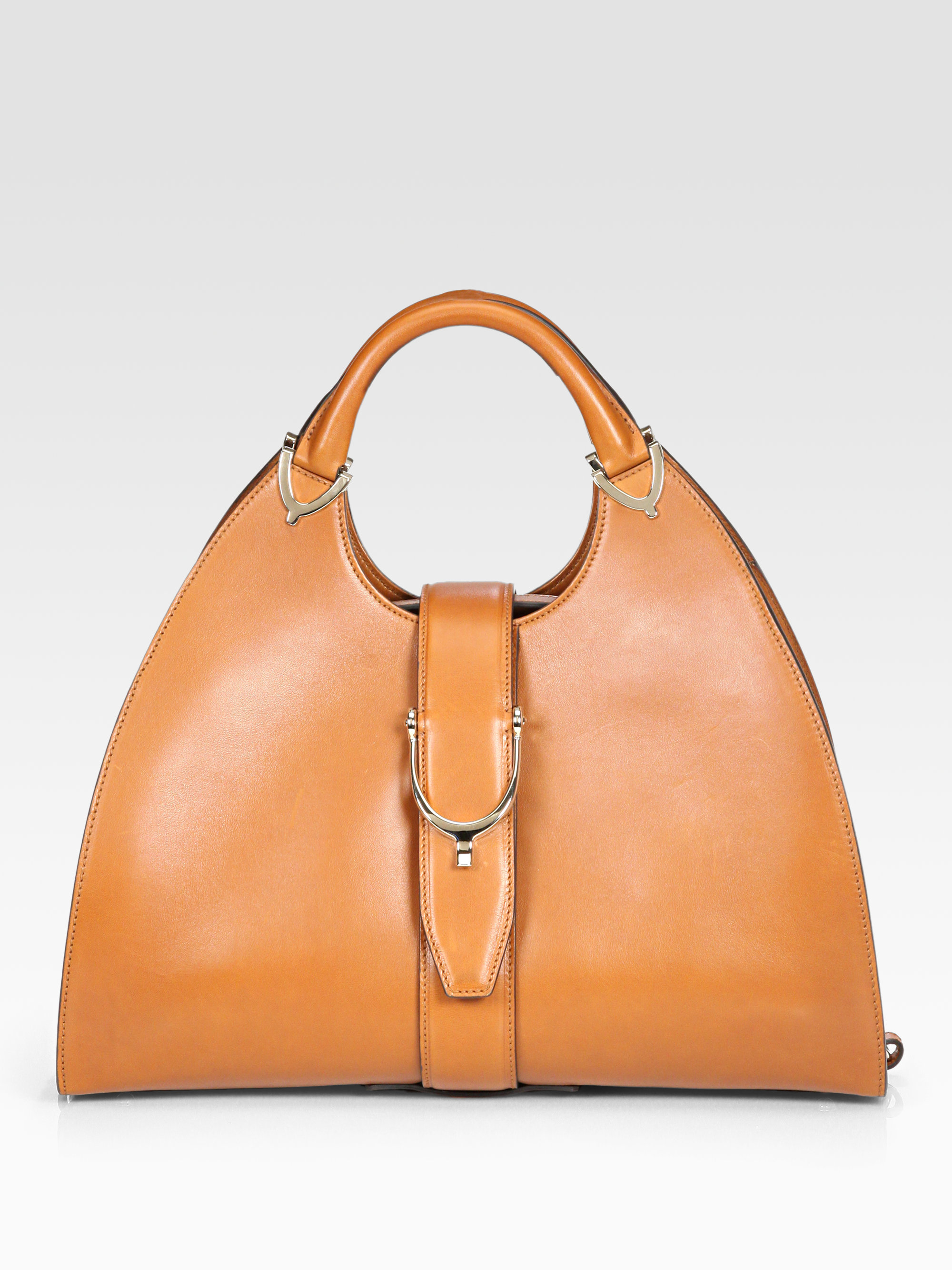gucci stirrup top handle bag