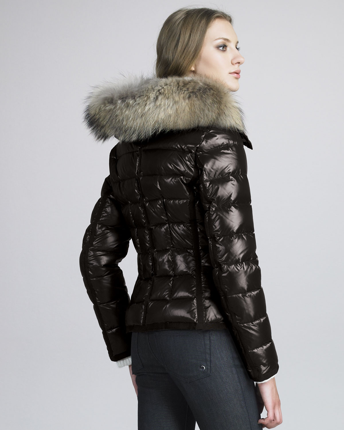 moncler short puffer jacket