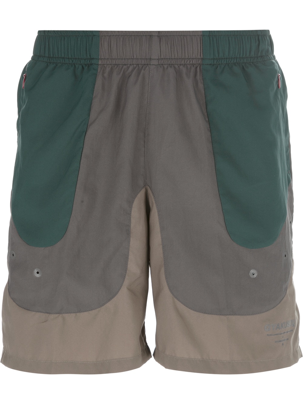 Nike X Undercover Gyakusou Contrast Elasticated Shorts in Green for Men ...