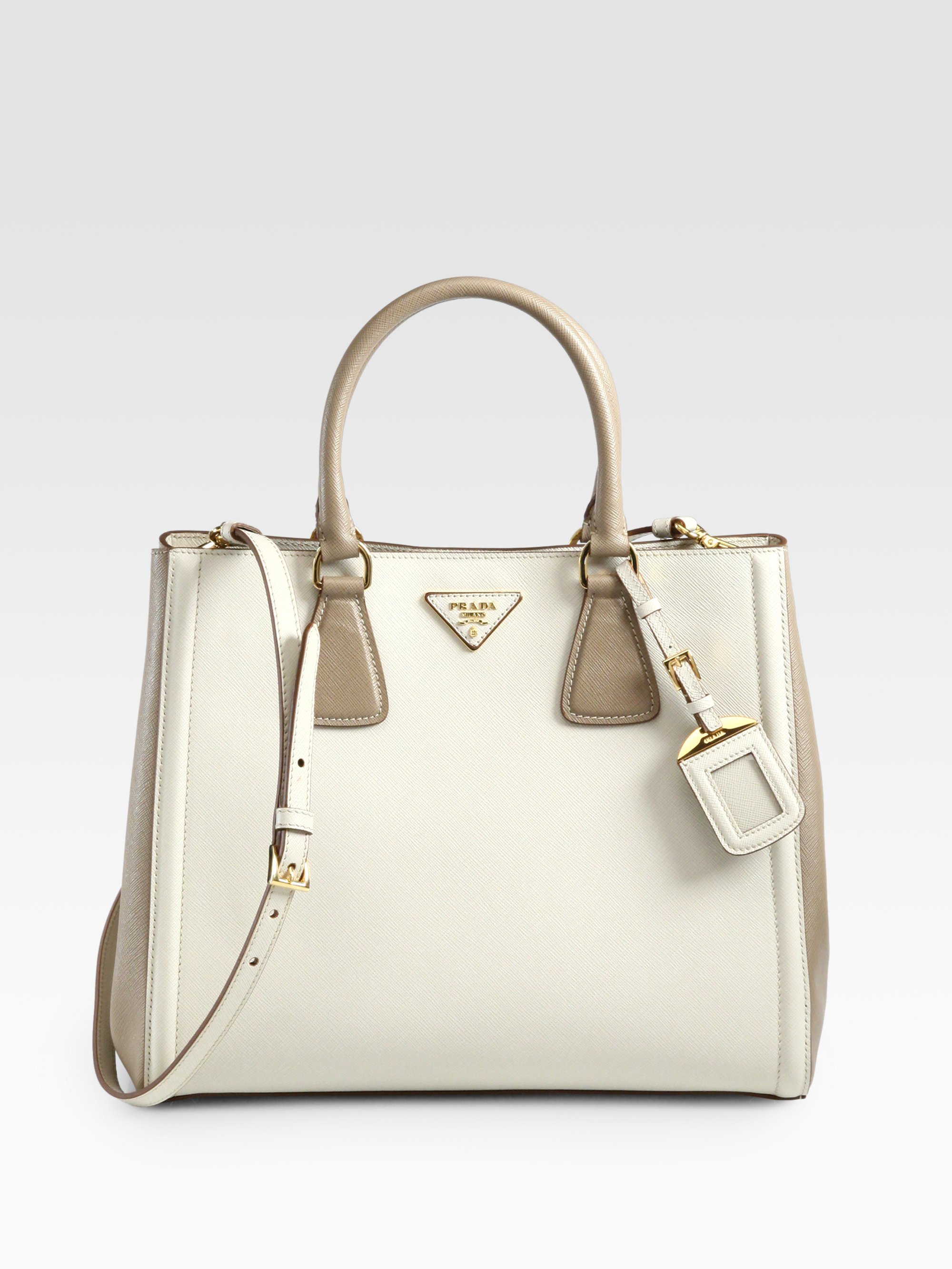 prada saffiano lux 25