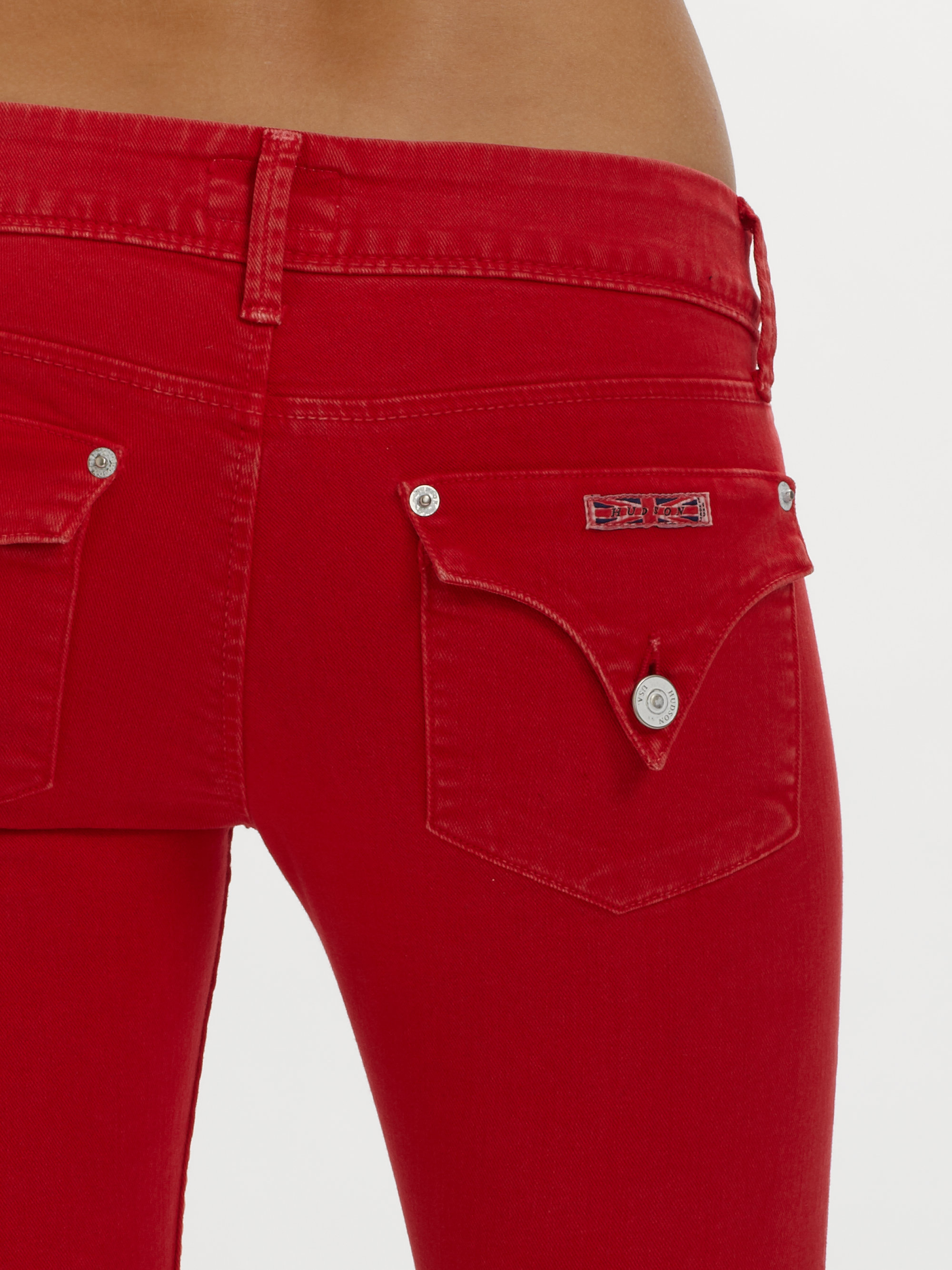 red hudson jeans