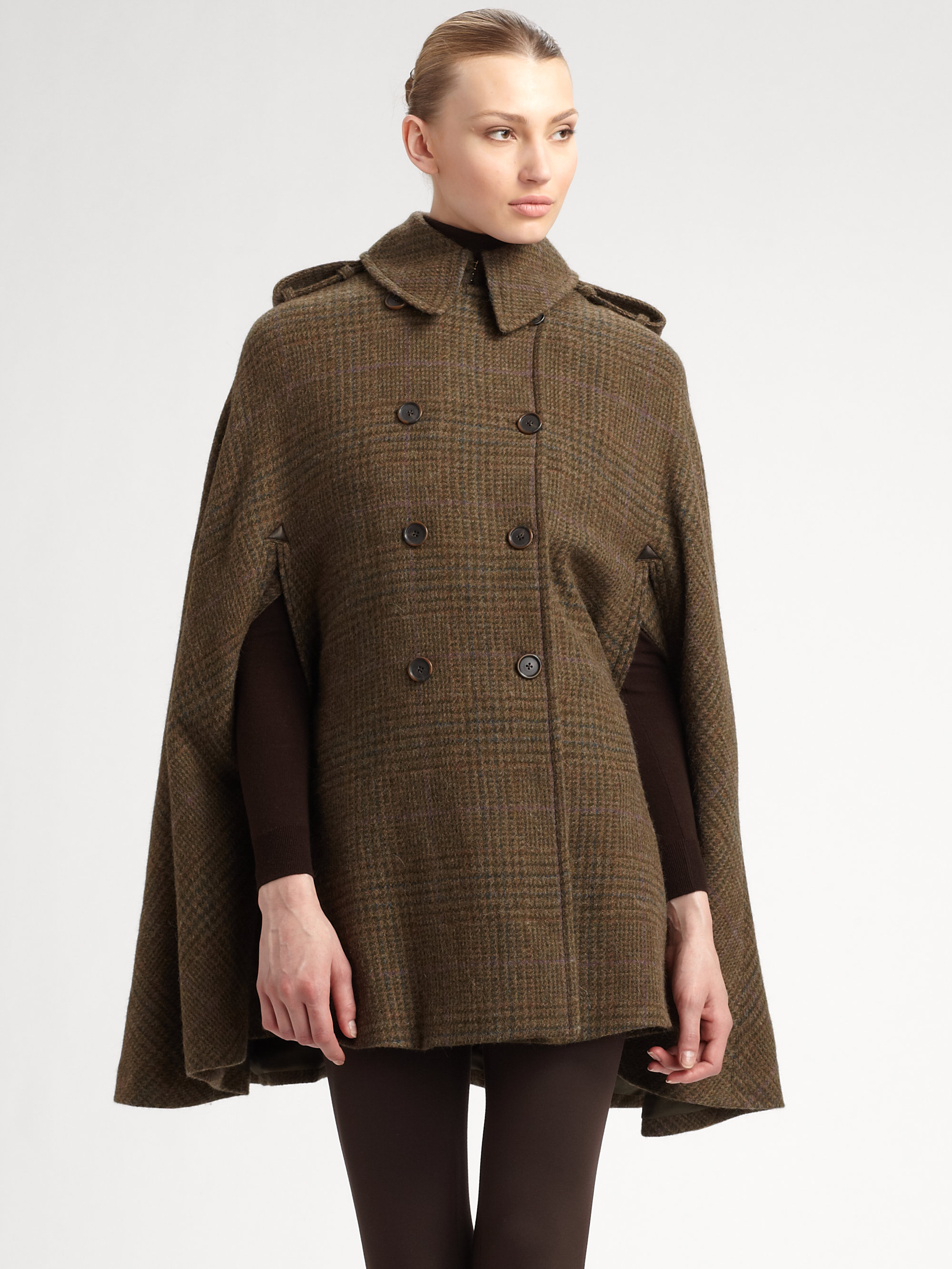 ralph lauren cape coat