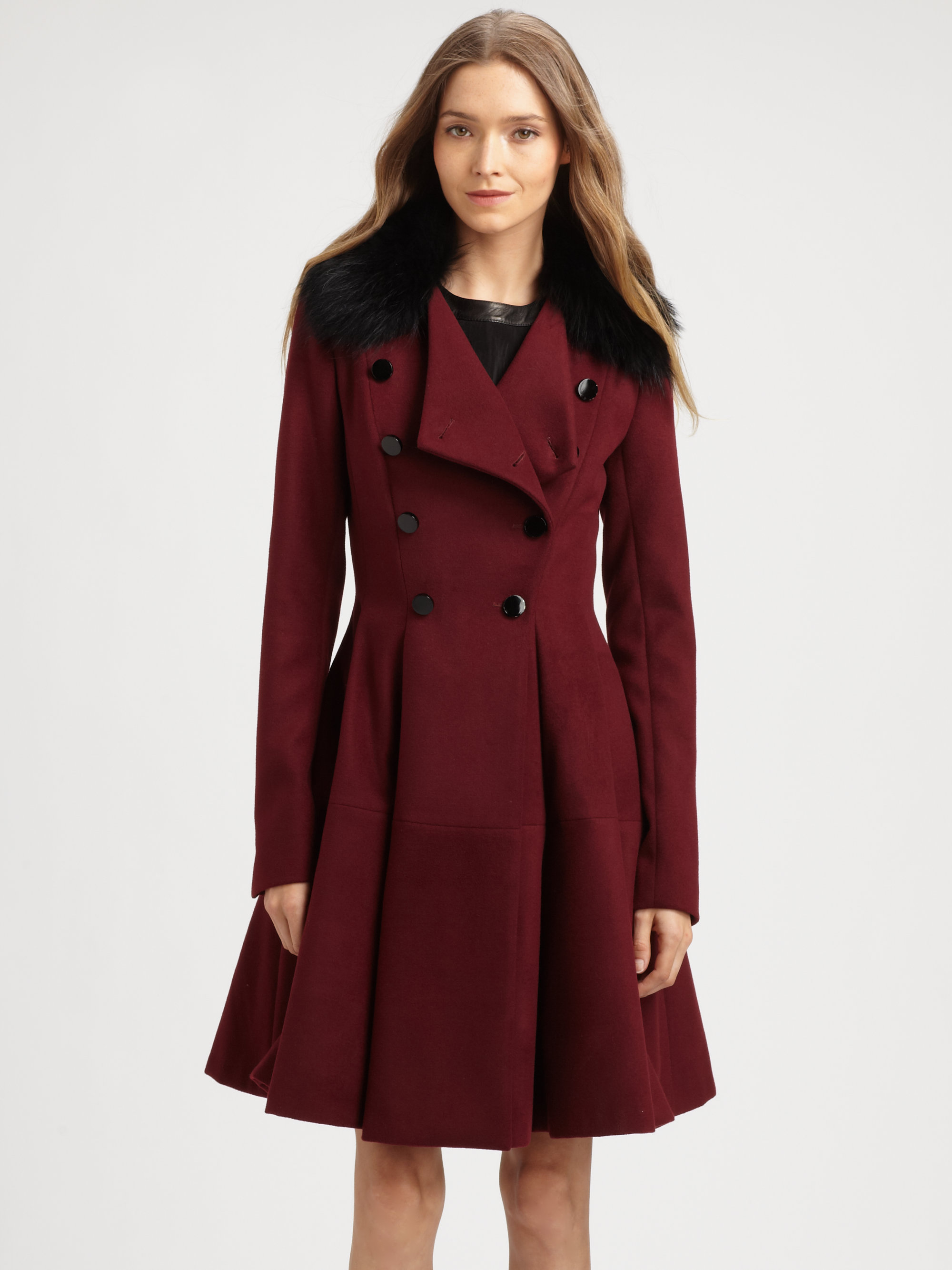 fit and flare coat canada