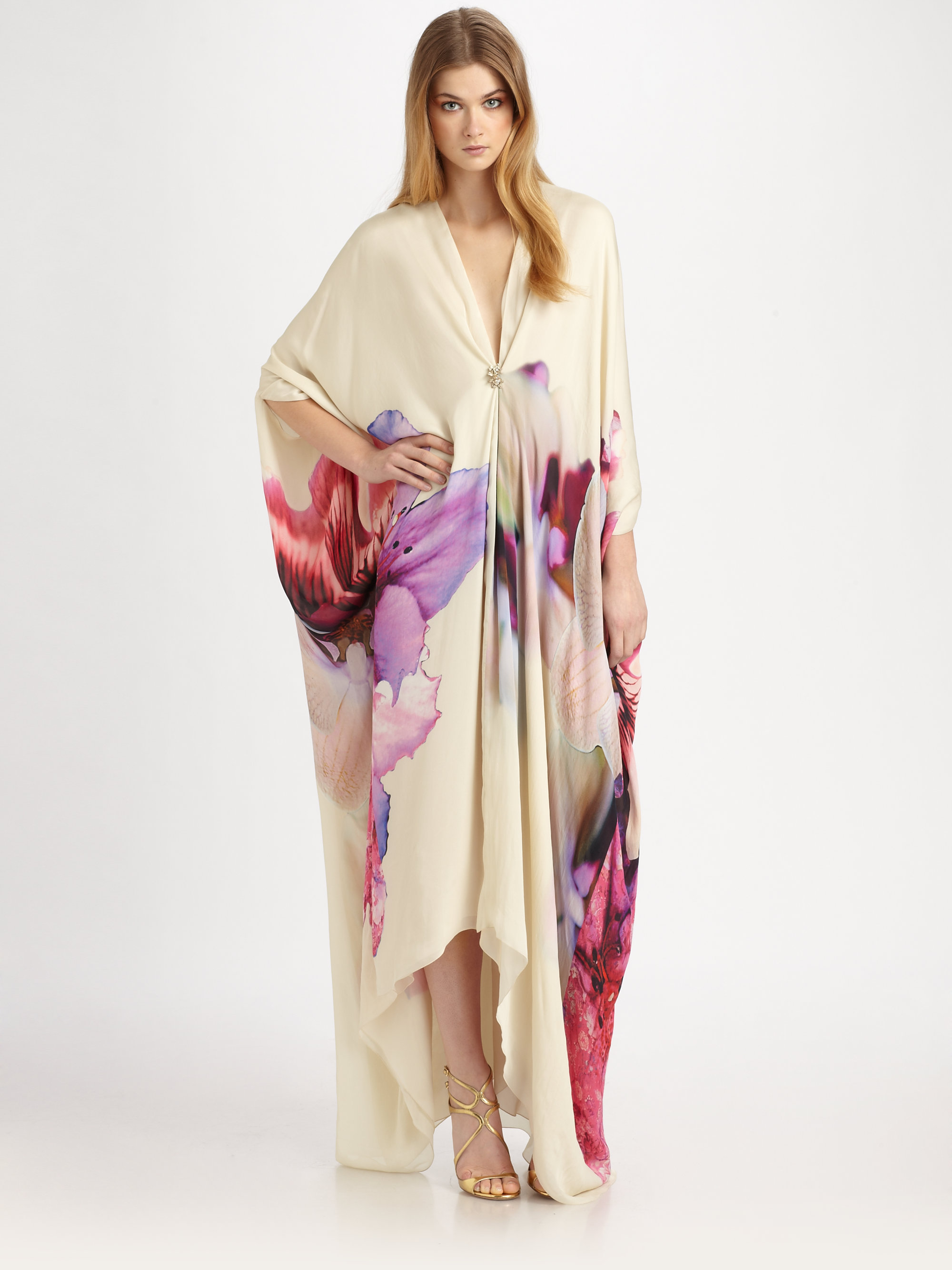 roberto cavalli caftan