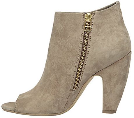 Steve Madden Paulina in Gray (taupe suede) | Lyst