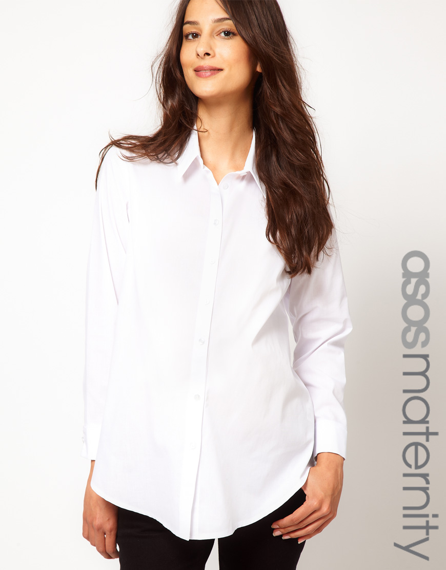 asos maternity blouse