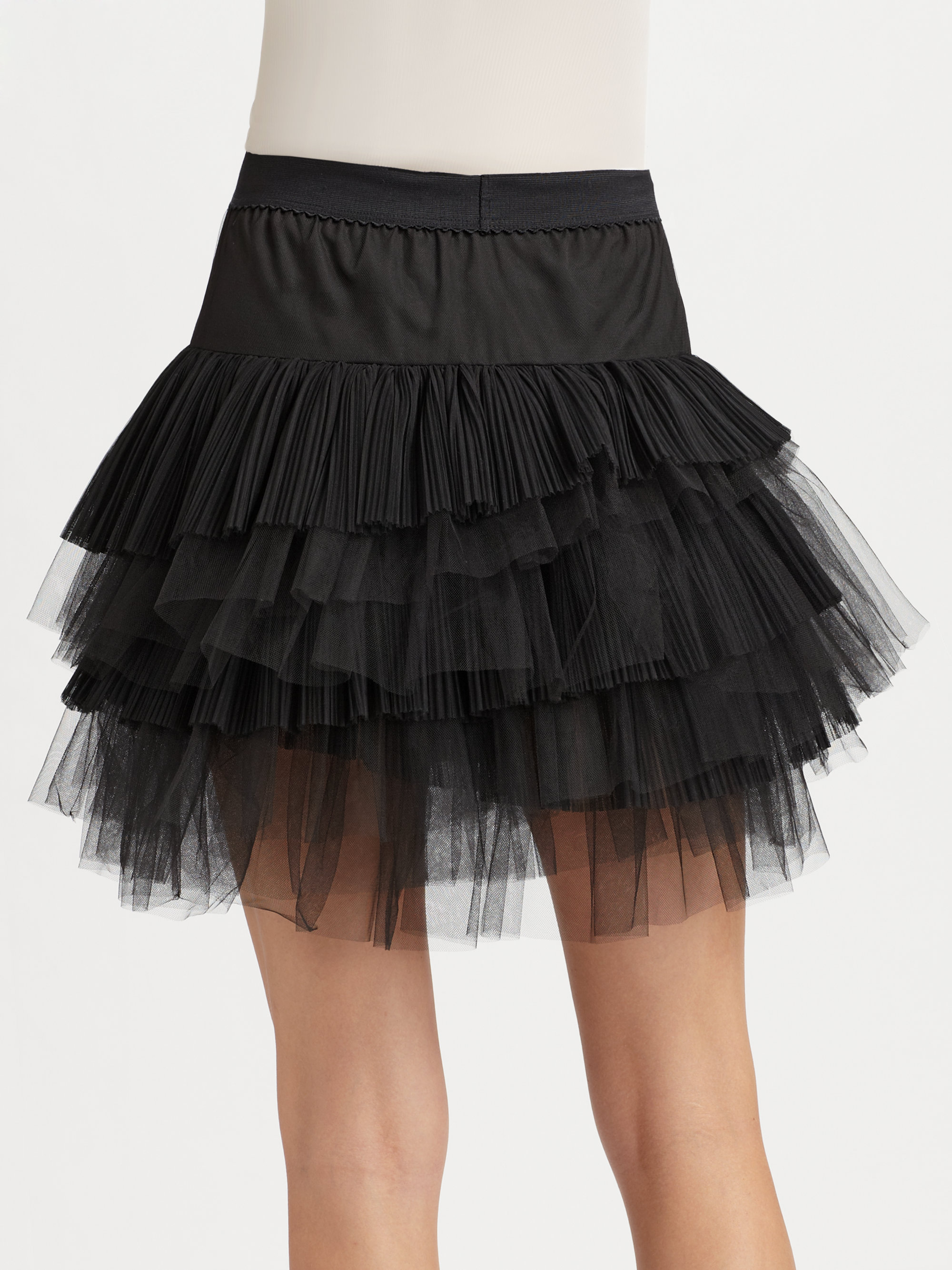 bcbgmaxazria tulle skirt