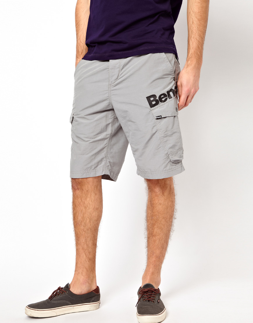 Lyst Bench Cargo Short in Gray for Men
