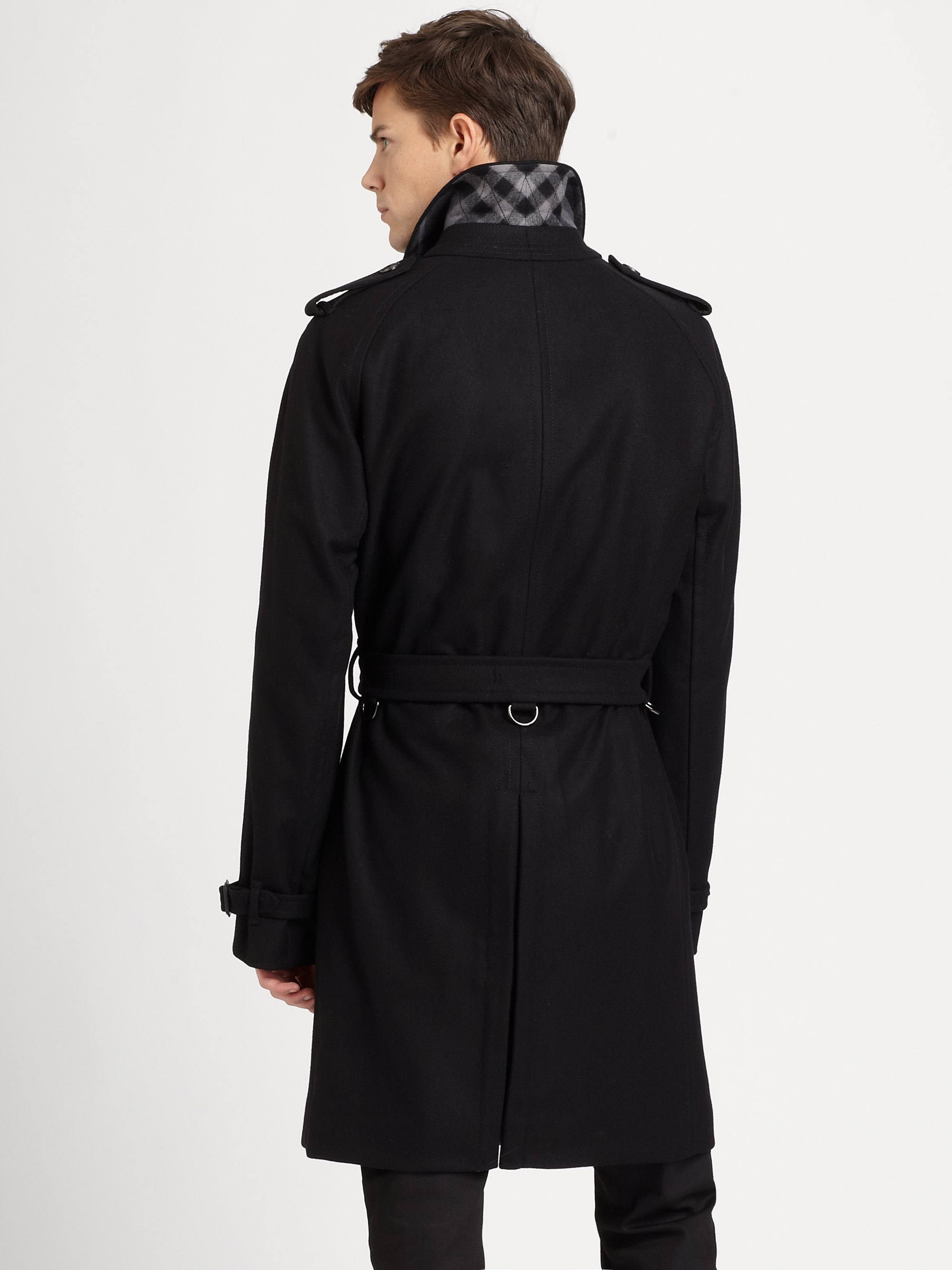 black borg lined jacket