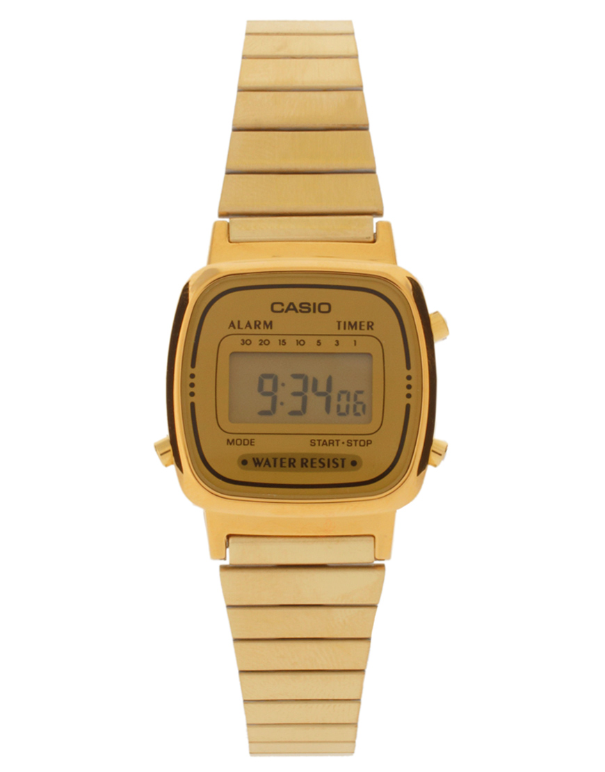 casio mini gold