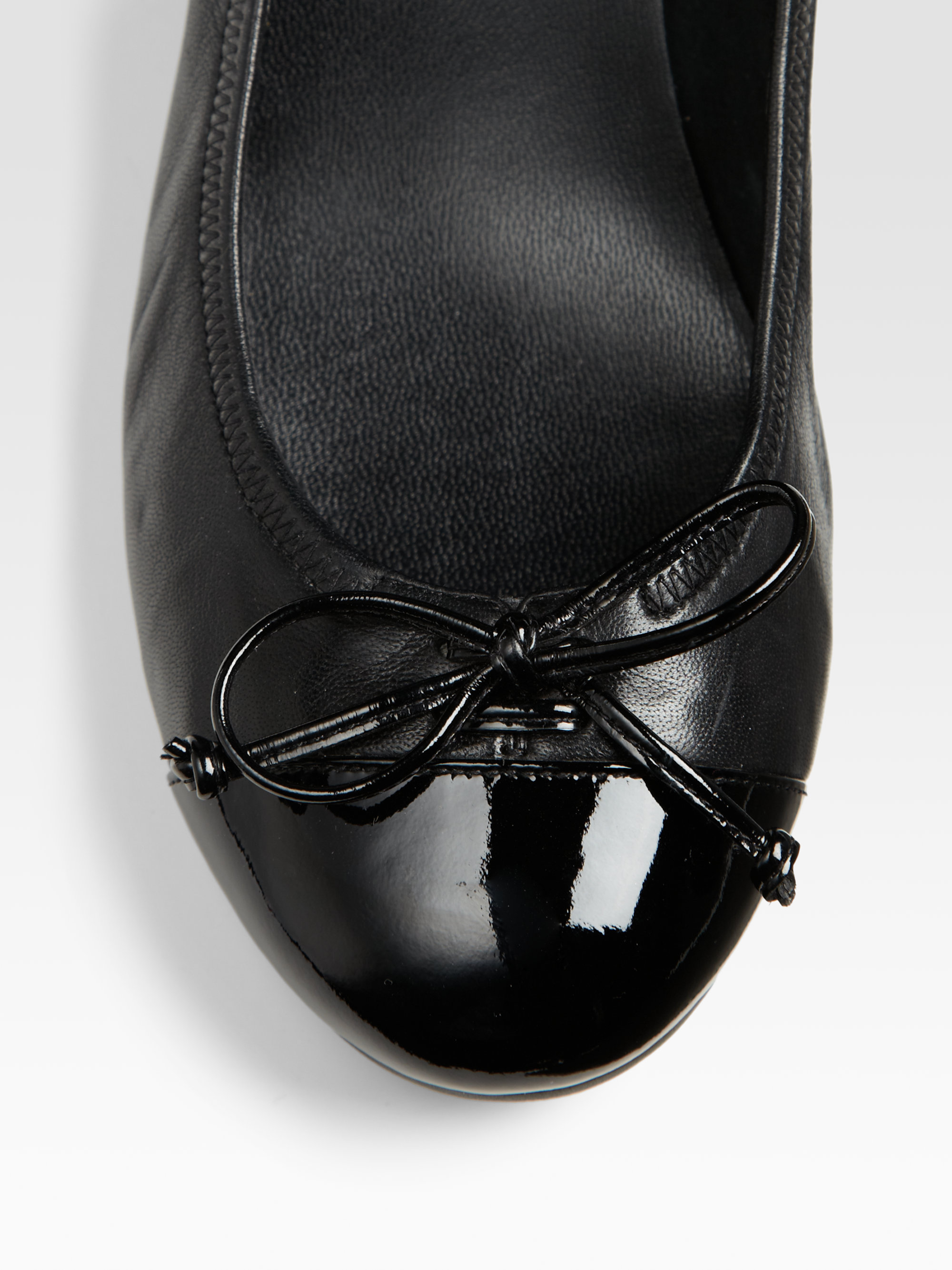 cole haan patent pumps