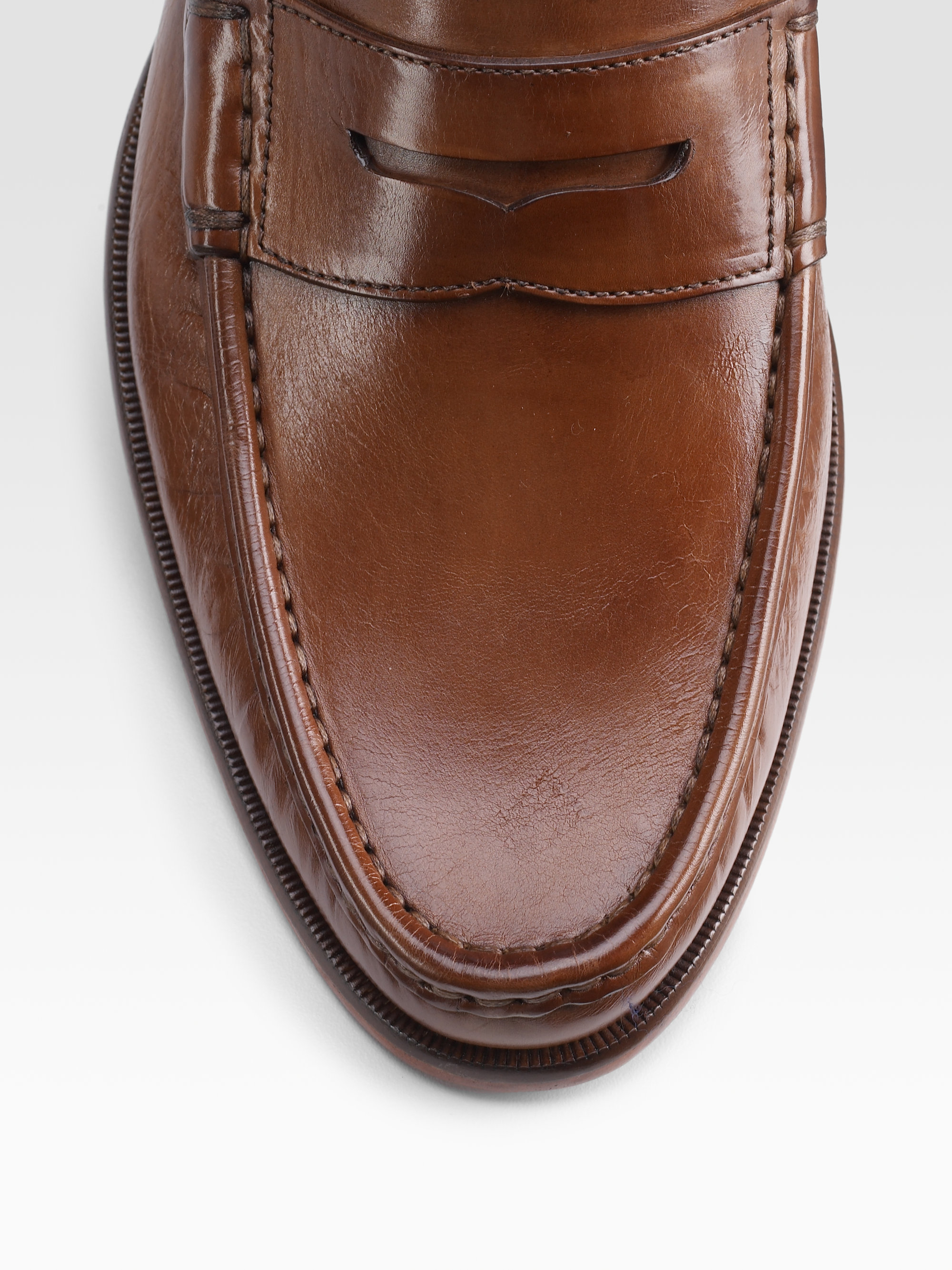 cole haan pinch penny loafer british tan