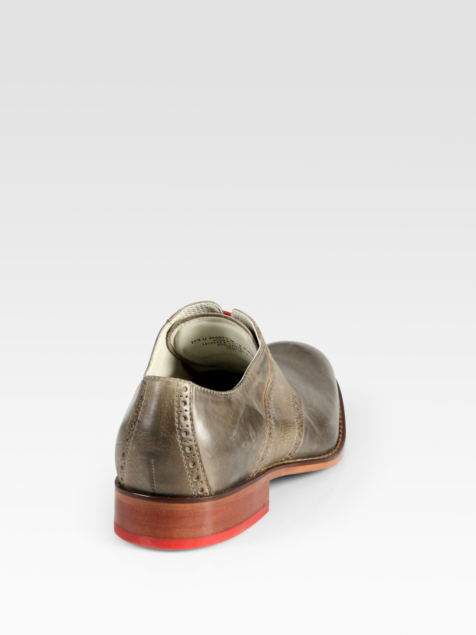 Lyst Cole Haan Air Colton Saddle Shoe in Gray for Men