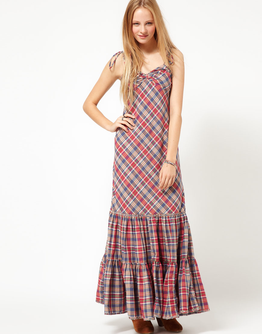 ralph lauren check dress