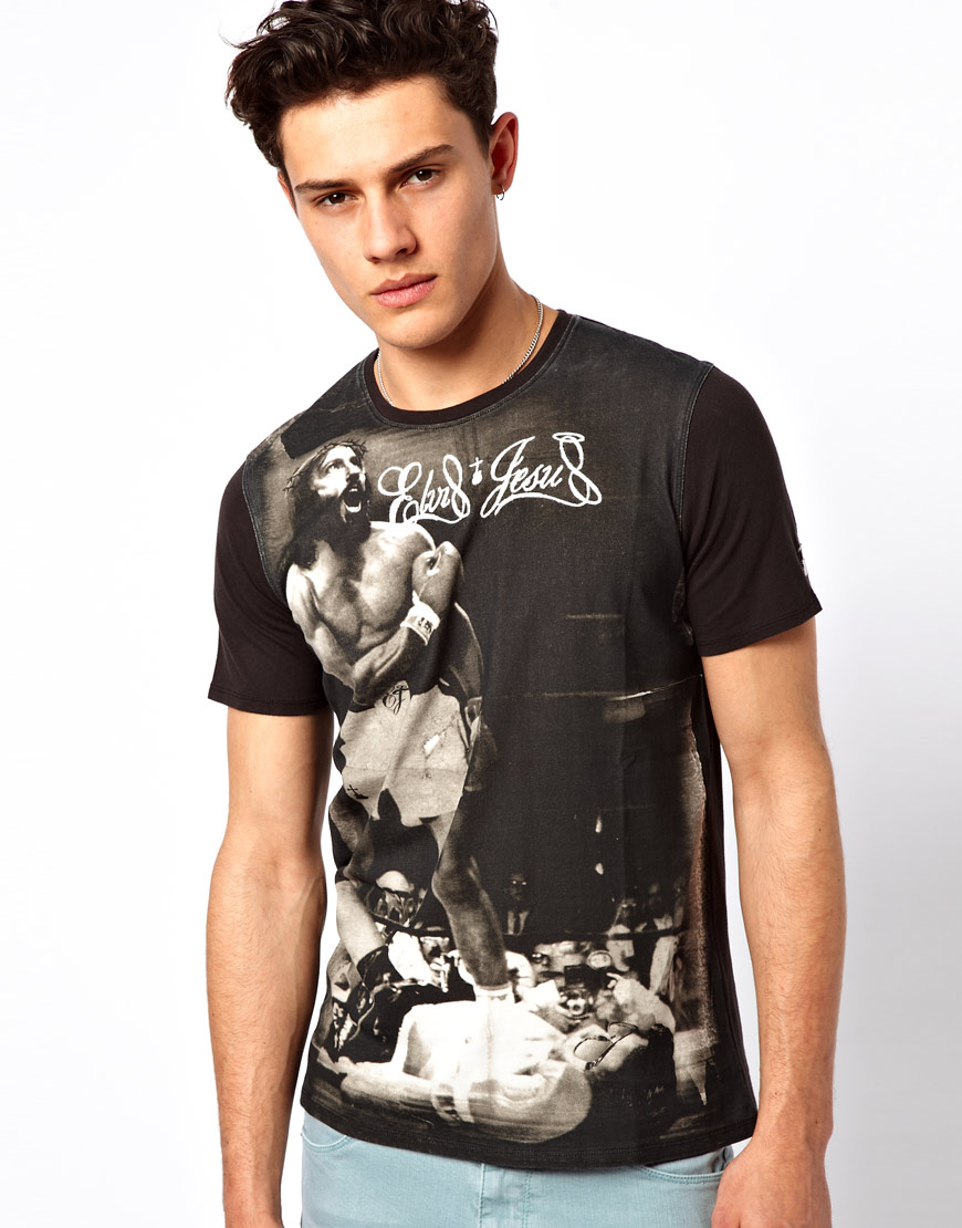 elvis and jesus t shirts