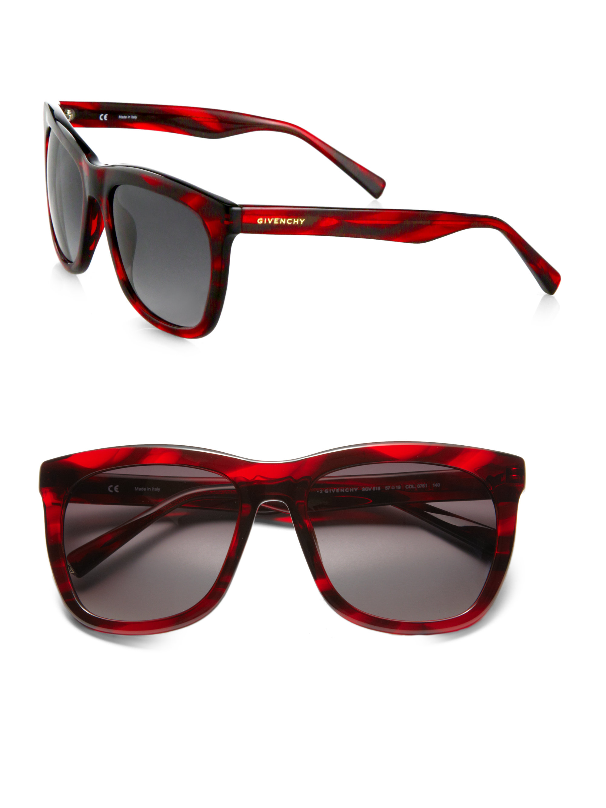 givenchy sunglasses red