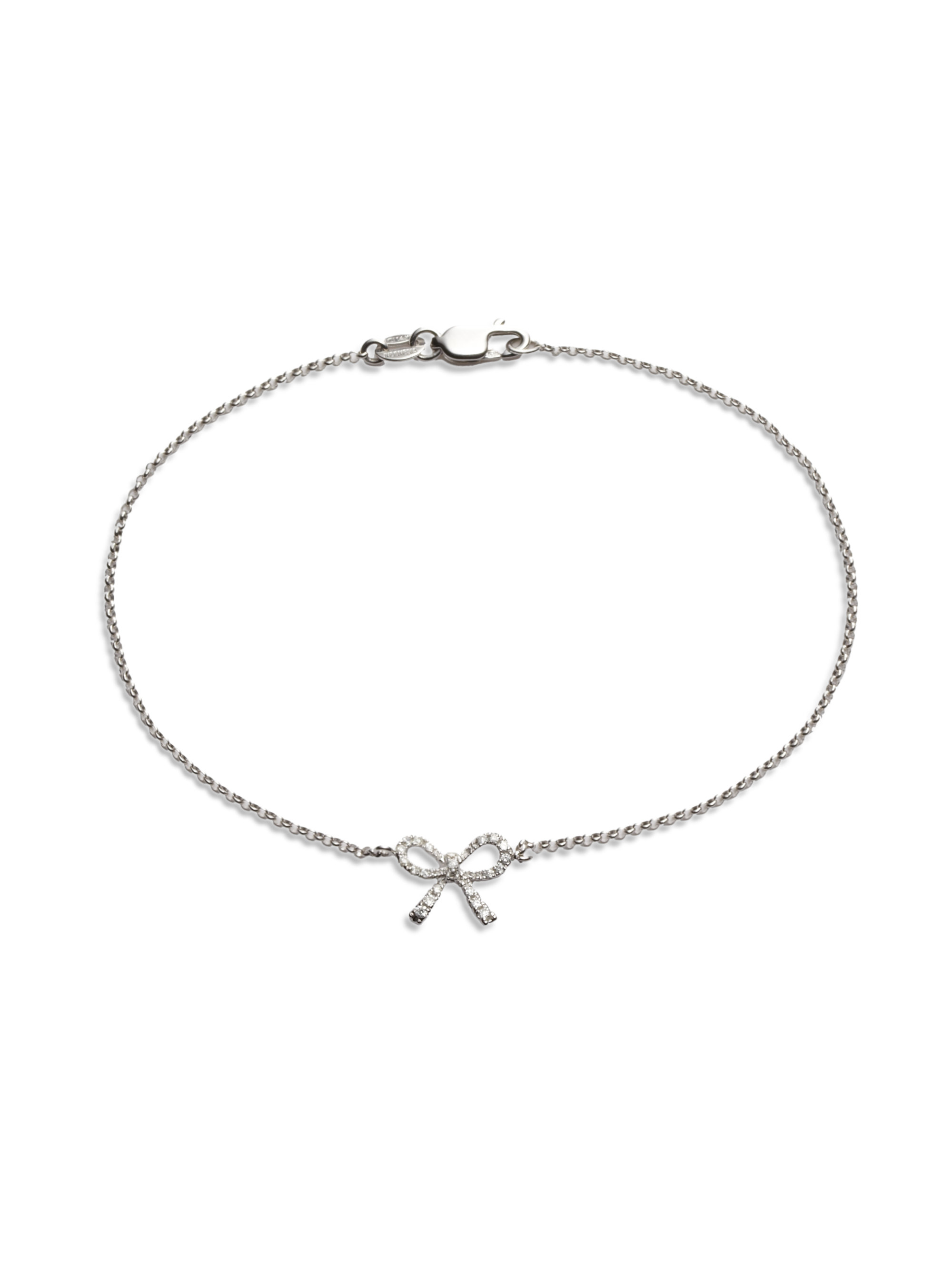 Diamond Bow Bracelet Diamond Bow Bracelet
