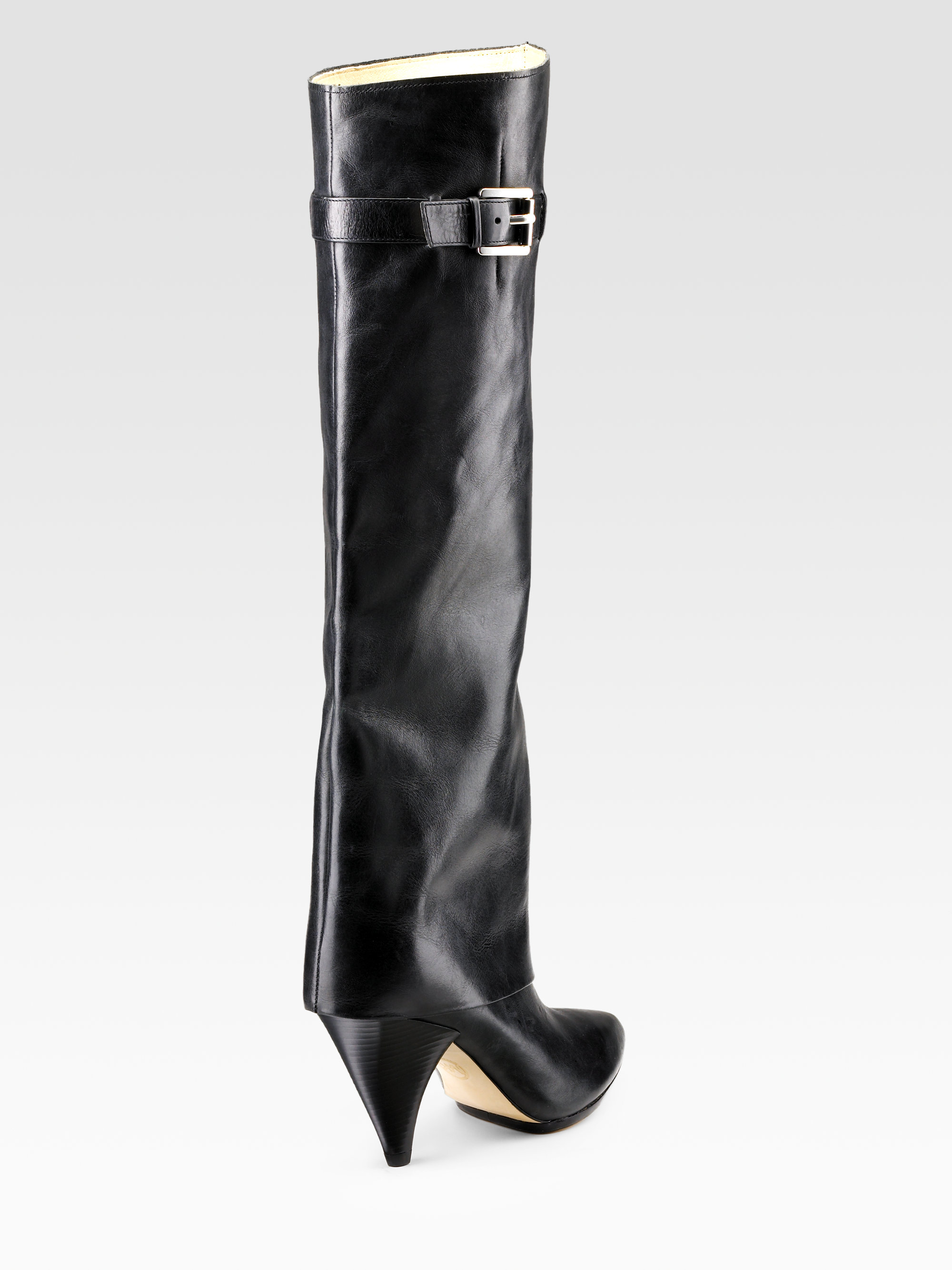michael kors motorcycle boots