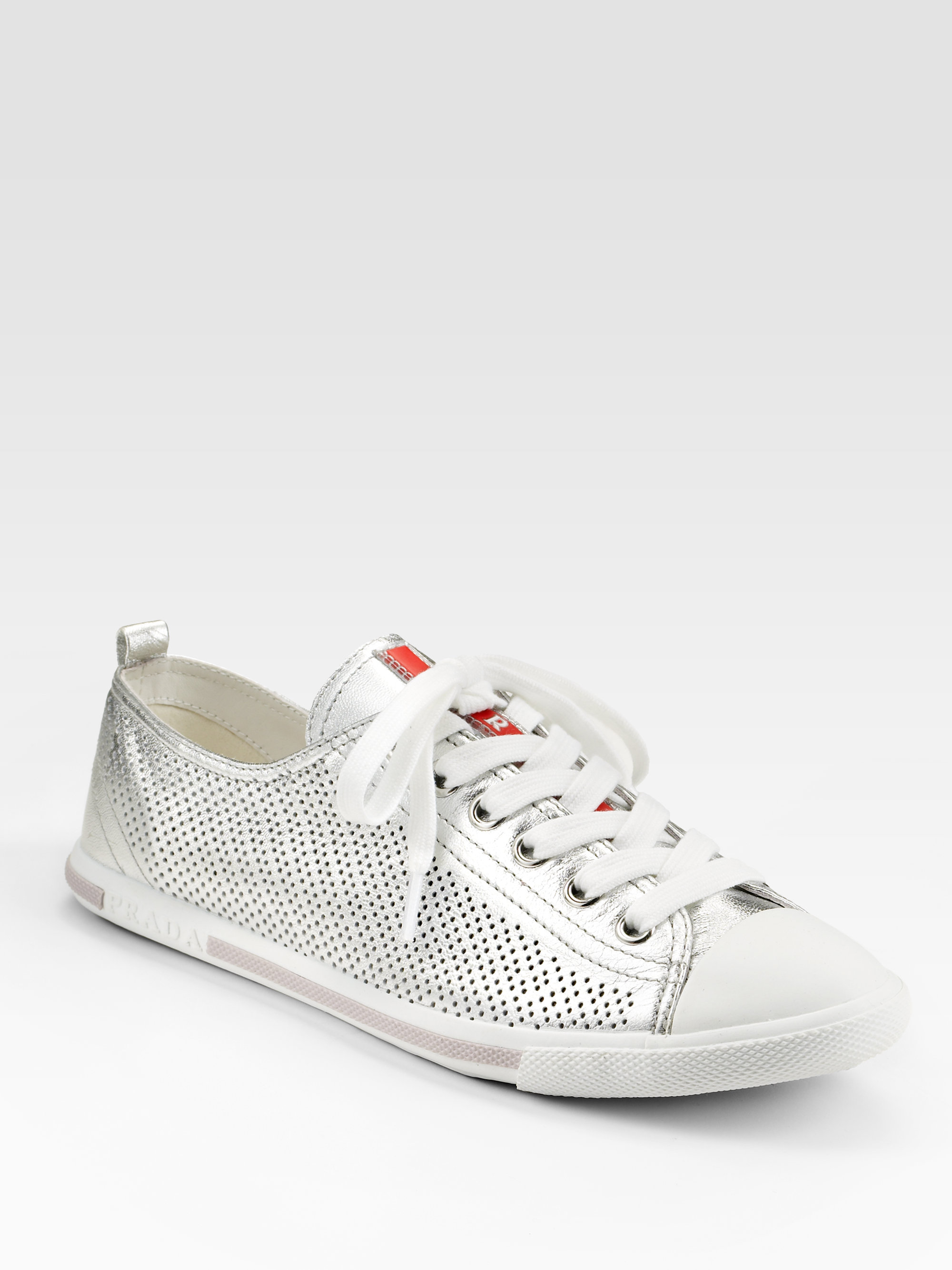 prada cap toe sneaker