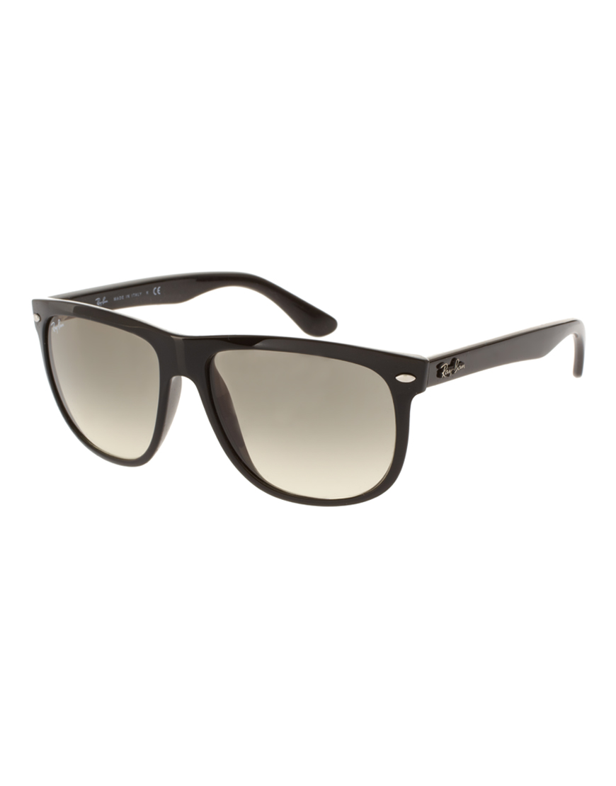 Ray-Ban Rayban Flat Brow Wayfarer Sunglasses in Black for Men | Lyst