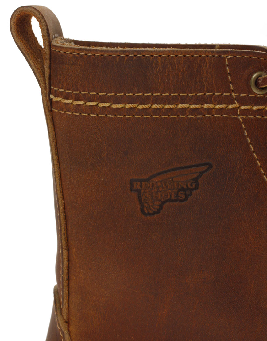 Bottes Red Wing 9133 Wabasha En Daim Beige - Taille US 6 (EU 38.5) - Occasion