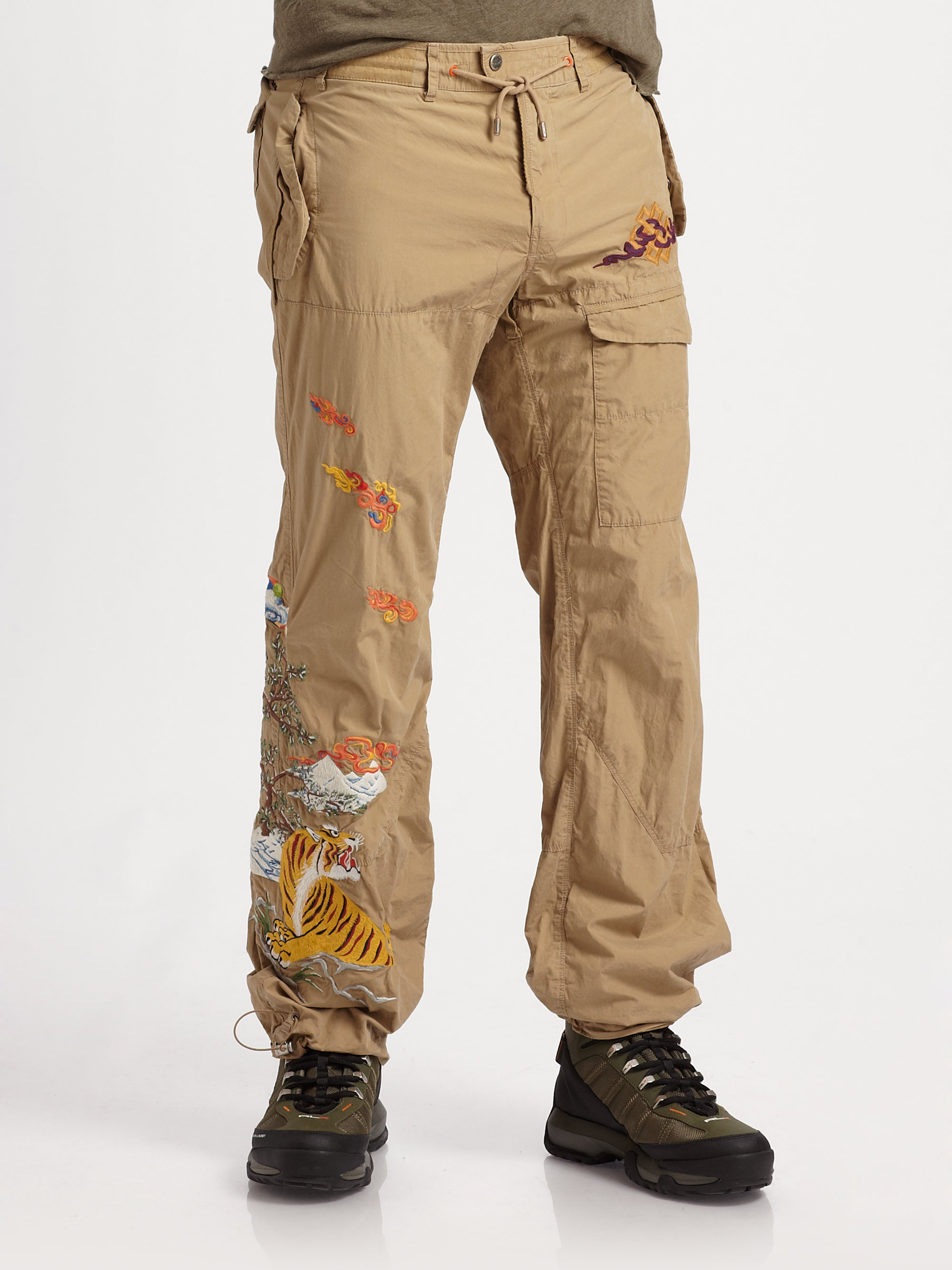 ralph lauren combat joggers