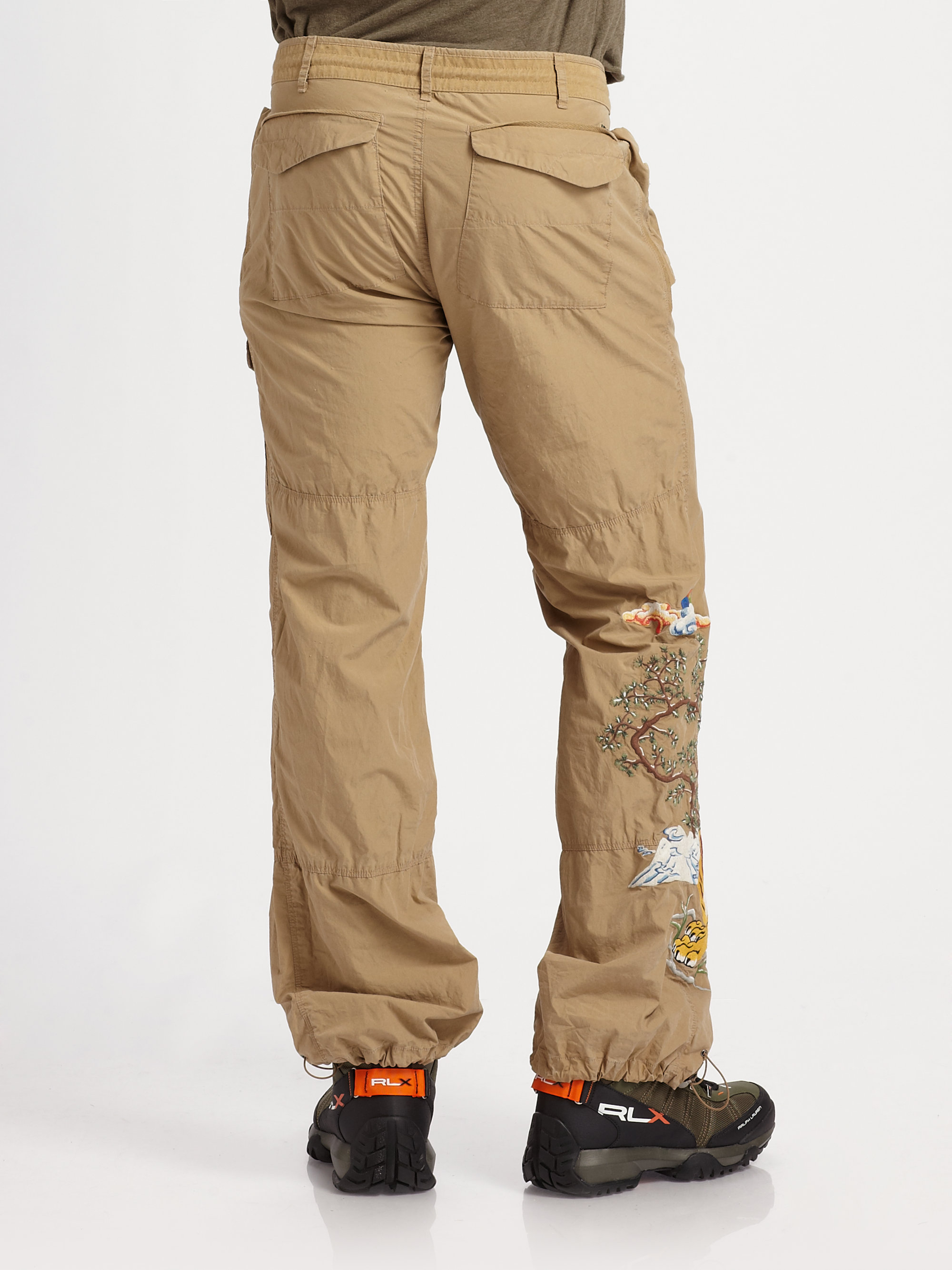 ralph lauren combat joggers