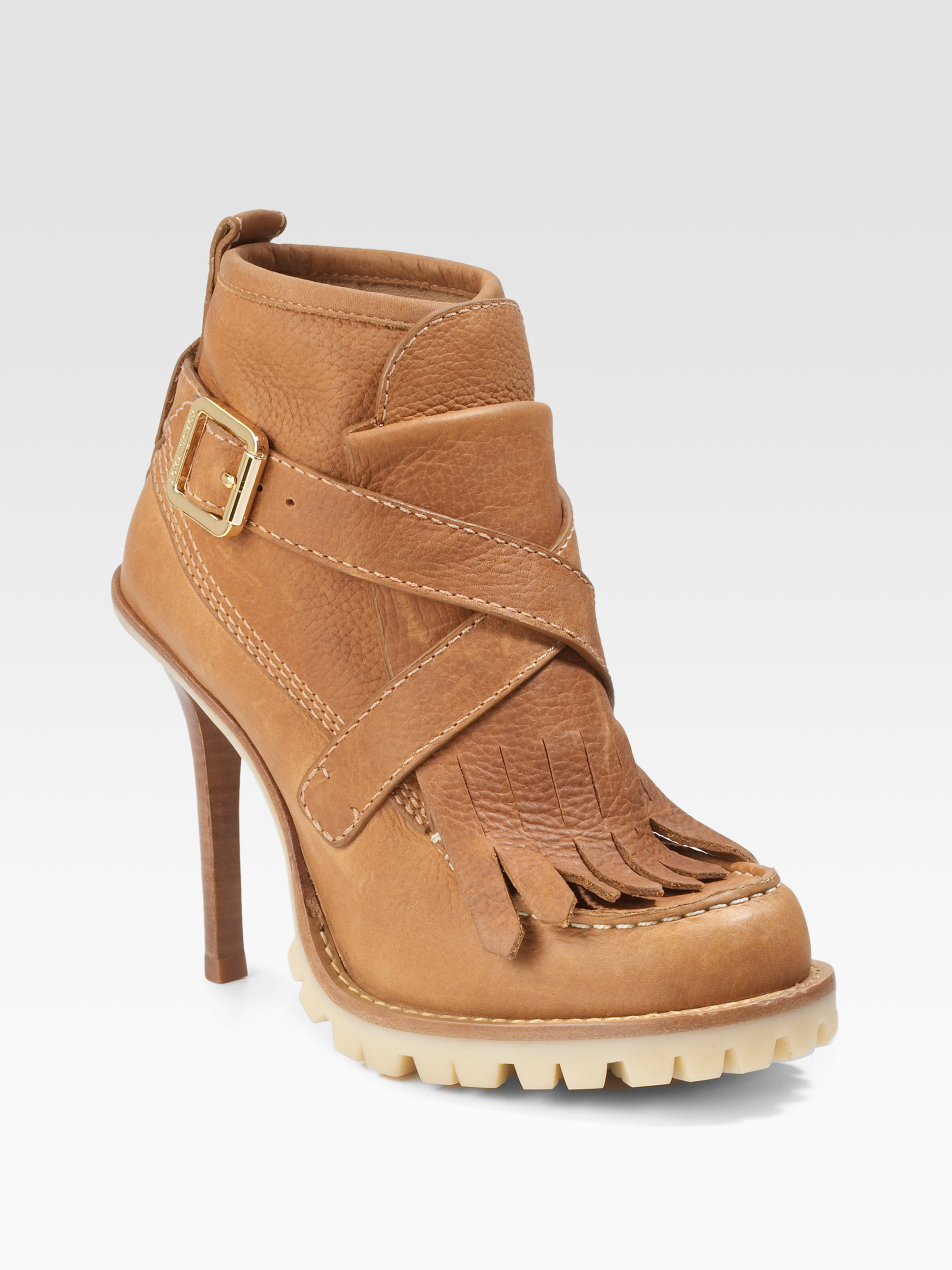 tory burch flat ankle boots