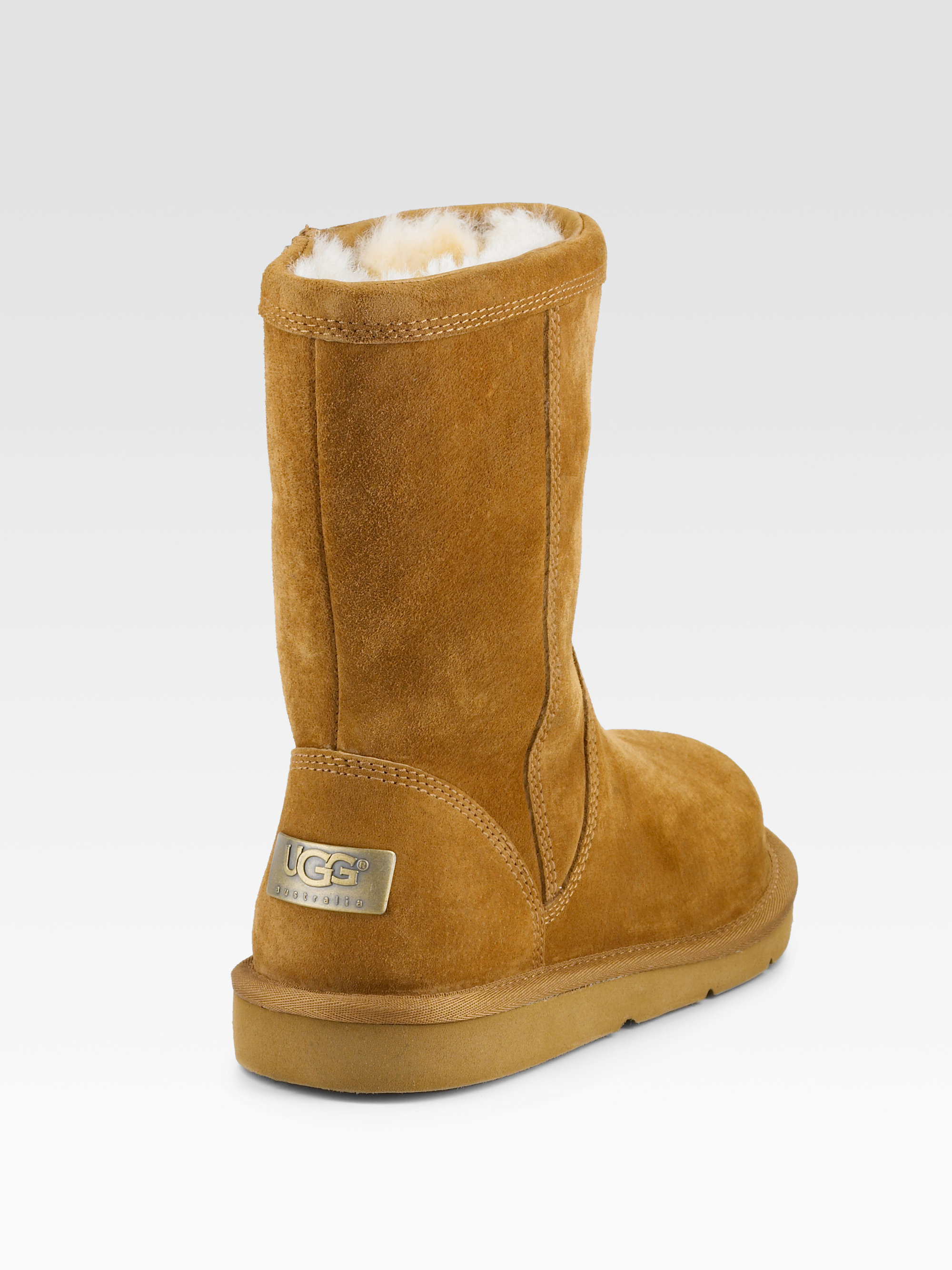 black ugg boots with zipper