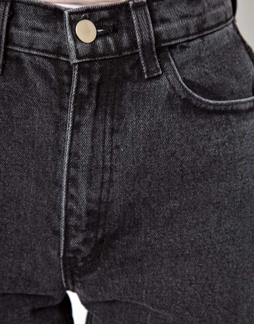 stone wash black jeans