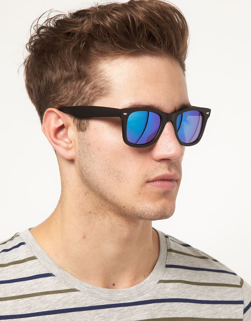 Reflective sunglasses wayfarer sale