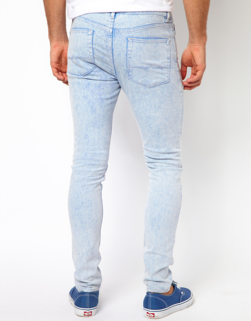bright denim jeans
