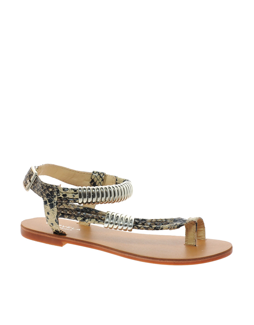 snake sandals