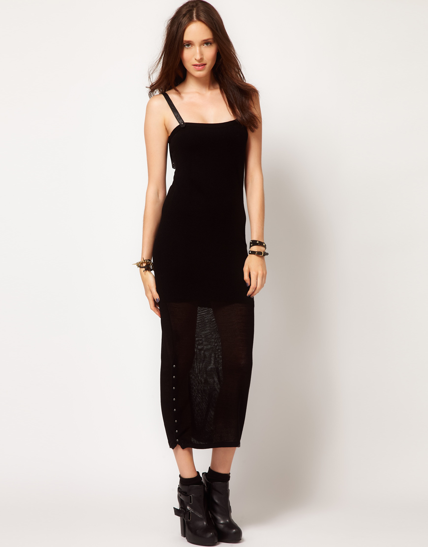 tube dress with straps