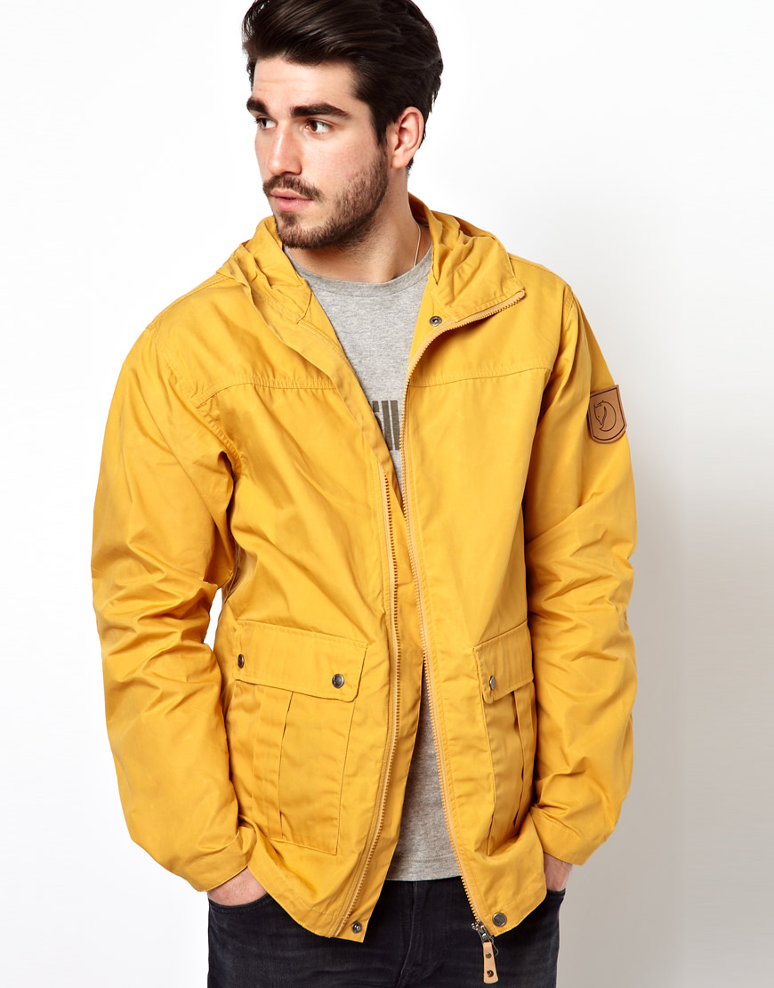 Fjallraven Fjell Jacket in Yellow for Men | Lyst