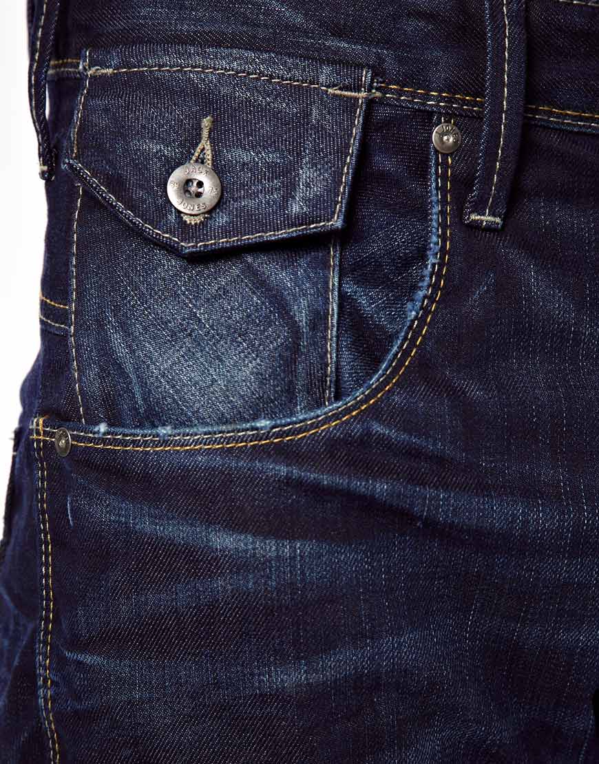 Jack Jones Stan Osaka Jeans in Anti Fit Blue for Men - Lyst