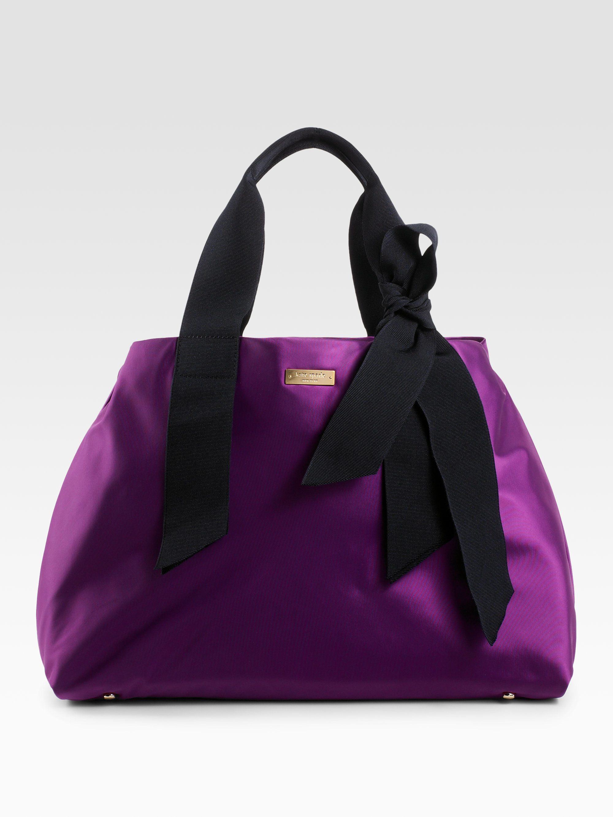 kate spade nylon bow tote